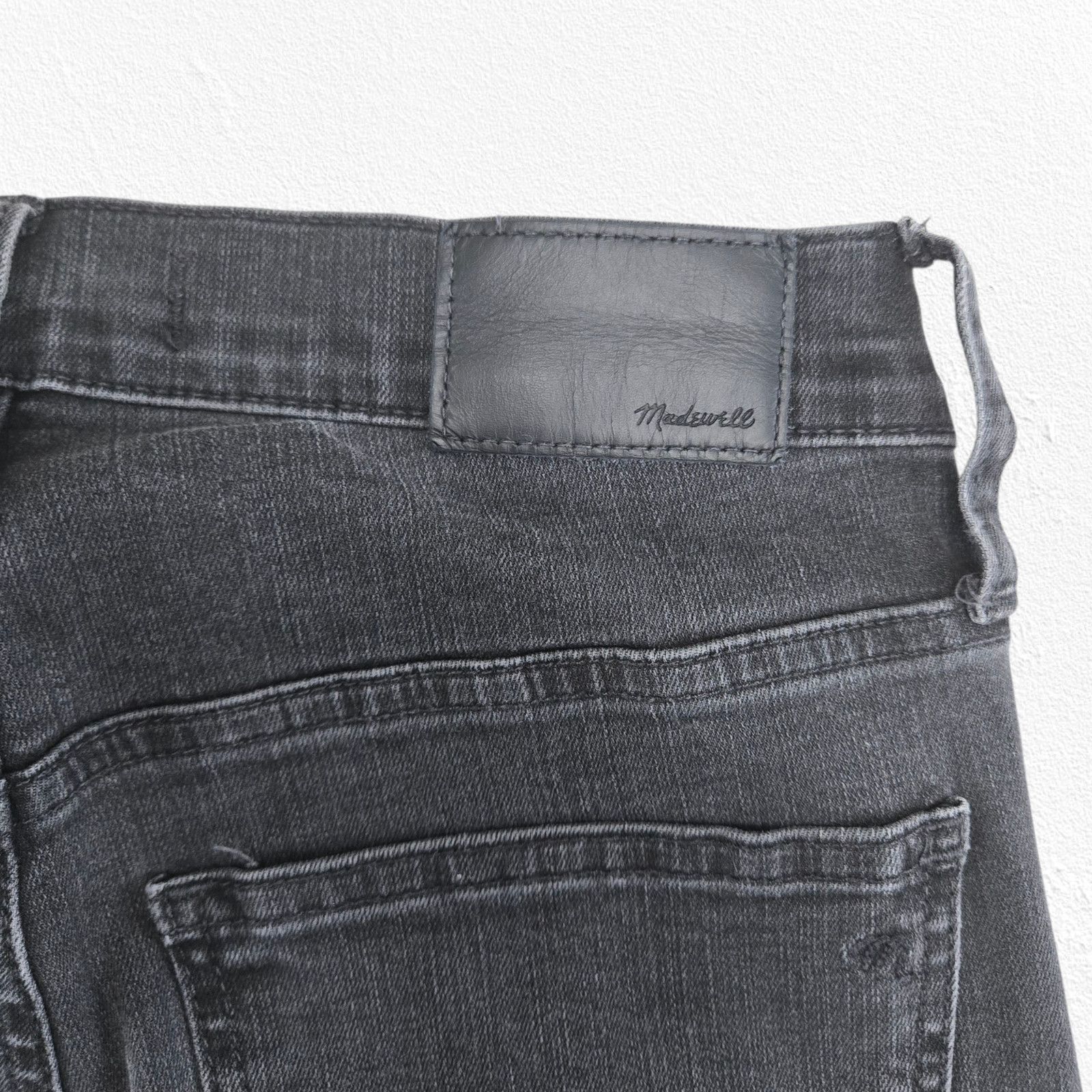 Madewell Madewell 10" High-Rise Skinny Jeans Washed Black Size 25 Size 25" / US 0 / IT 36 - 9 Thumbnail