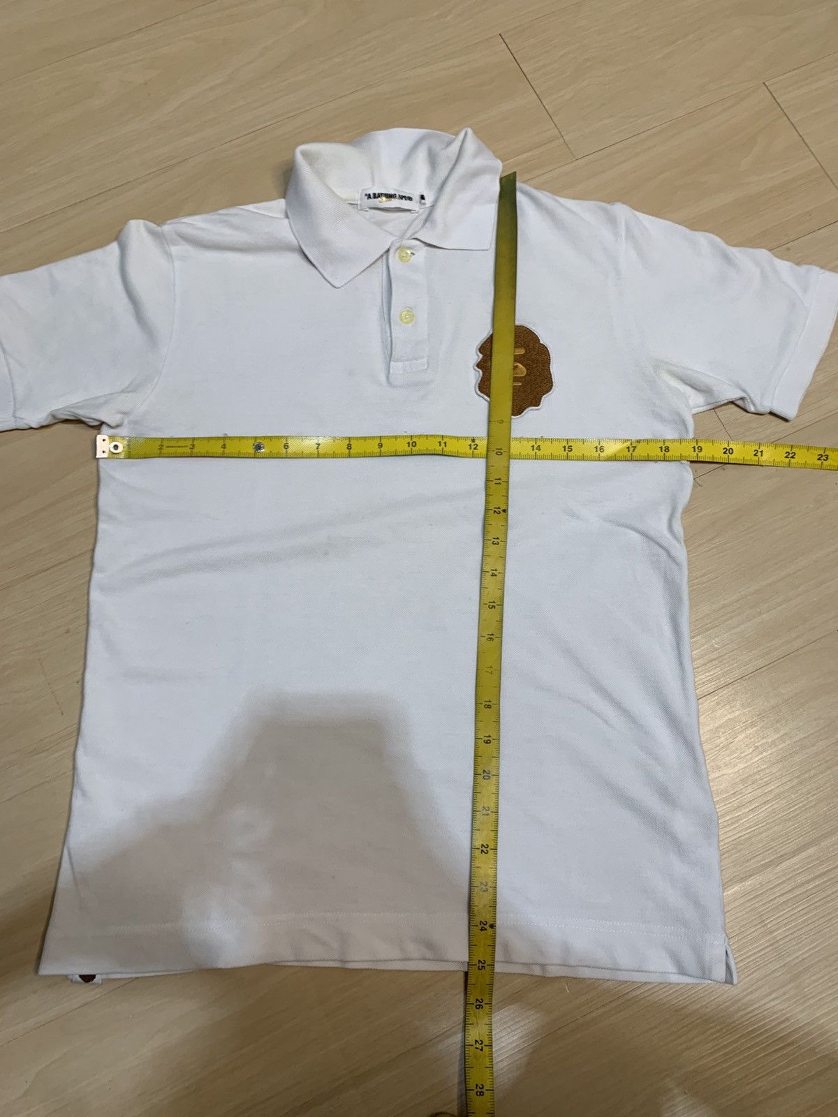 Bape Bape Nigo Head Poloshirt Size US S / EU 44-46 / 1 - 9 Thumbnail