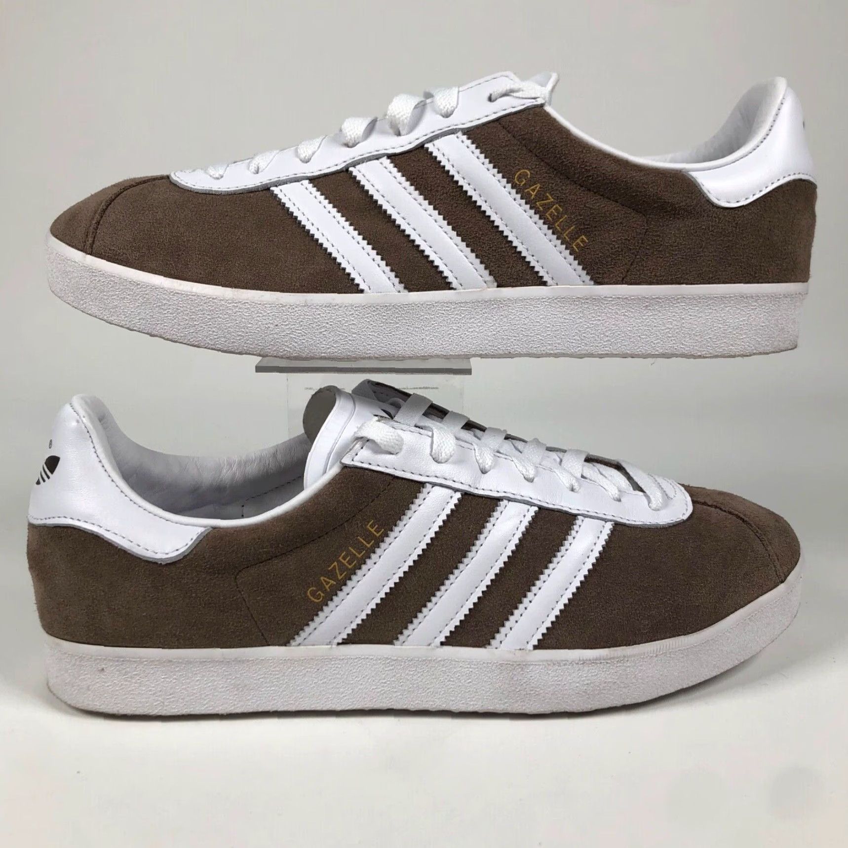 Adidas Adidas Gazelle 85 Earth Strata Sneakers Mens Size 11 US Brown Suede Low Top Casual Shoes IGG220 Size US 11 / EU 44 - 4 Thumbnail