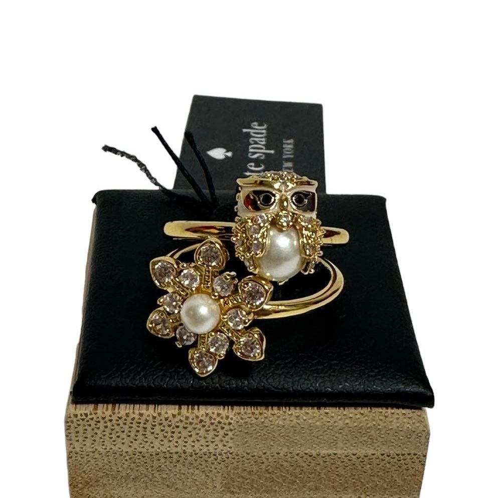 Kate Spade Kate Spade Hoot Owl Ring Set size 6 Size ONE SIZE - 1 Thumbnail