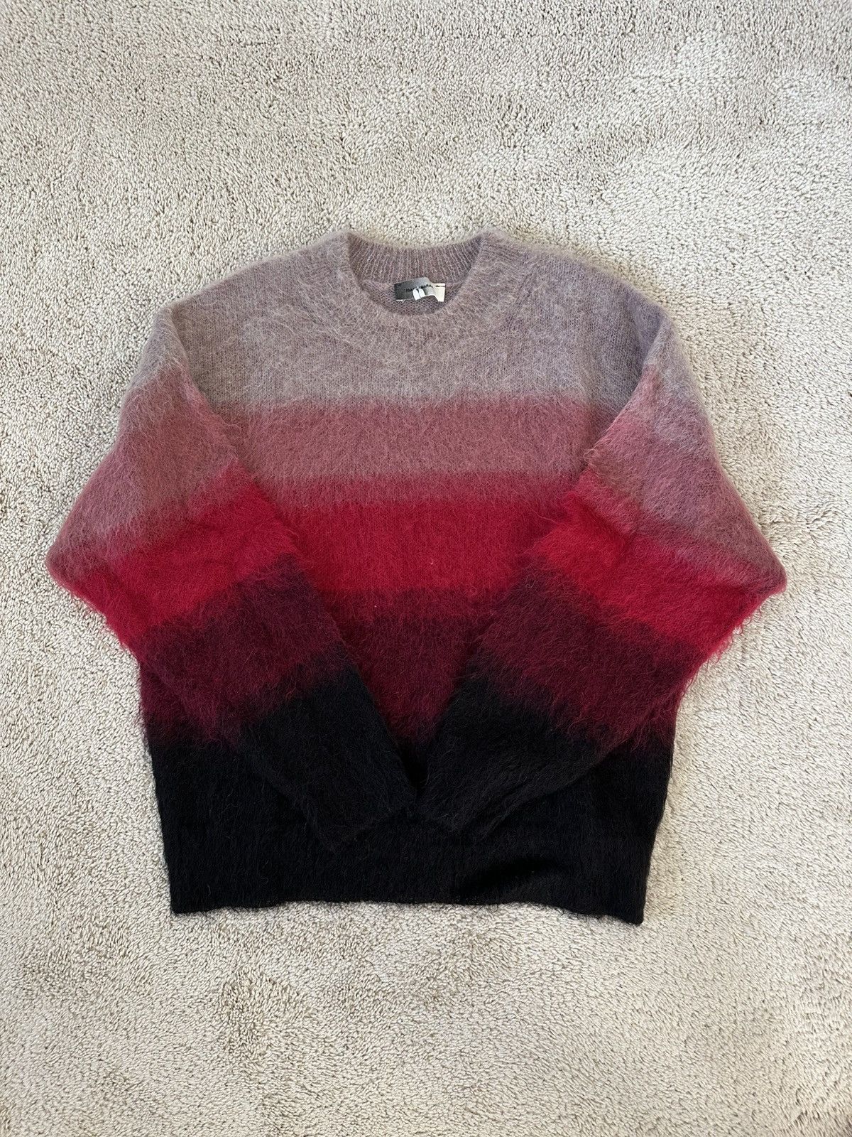 Isabel Marant Isabel Marant DrussellH Red Gradient Mohair Sweater Size US S / EU 44-46 / 1 - 1 Thumbnail