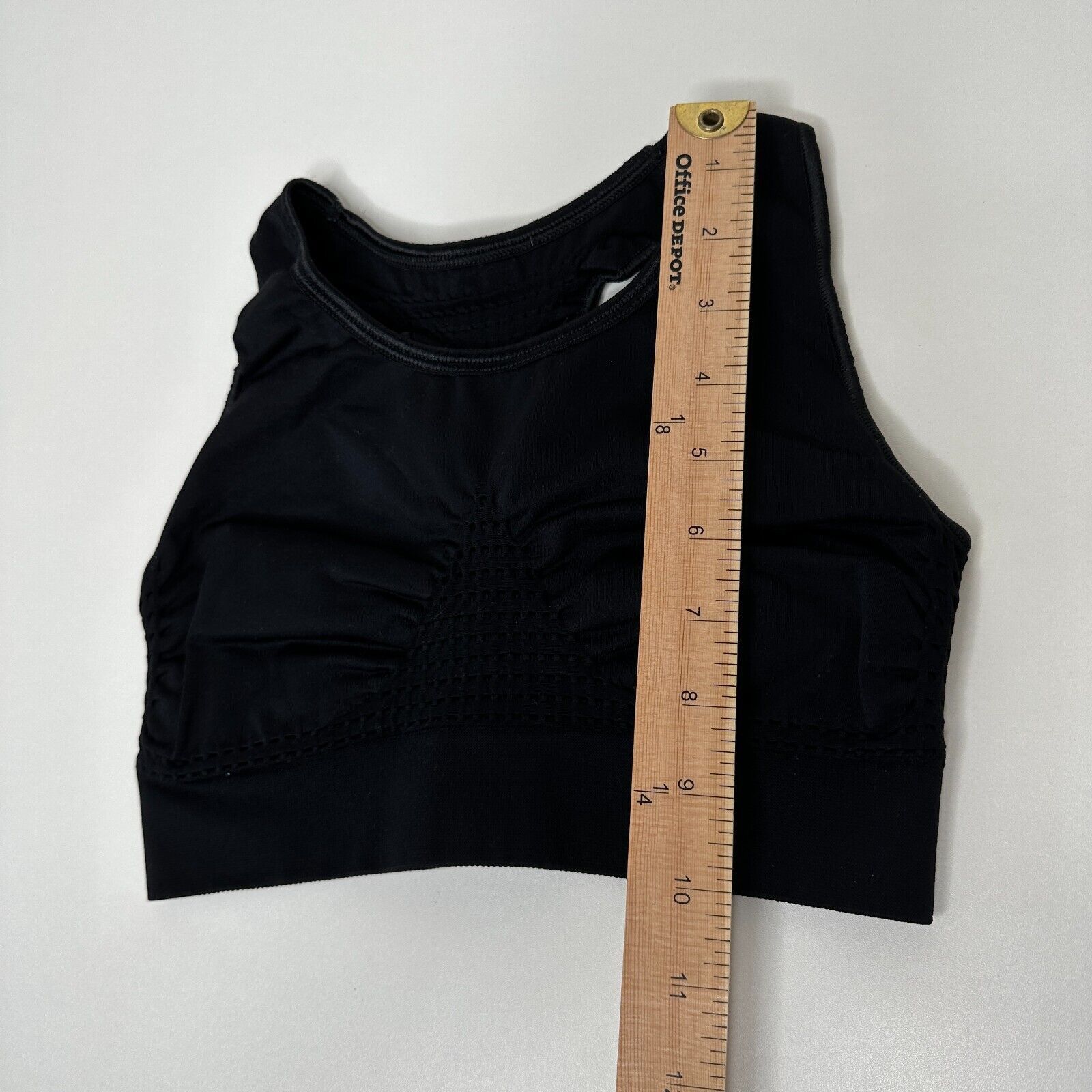Sweaty Betty Sweaty Betty Black High Neck Sports Bra Wicking Racerback M Size M / US 6-8 / IT 42-44 - 9 Thumbnail