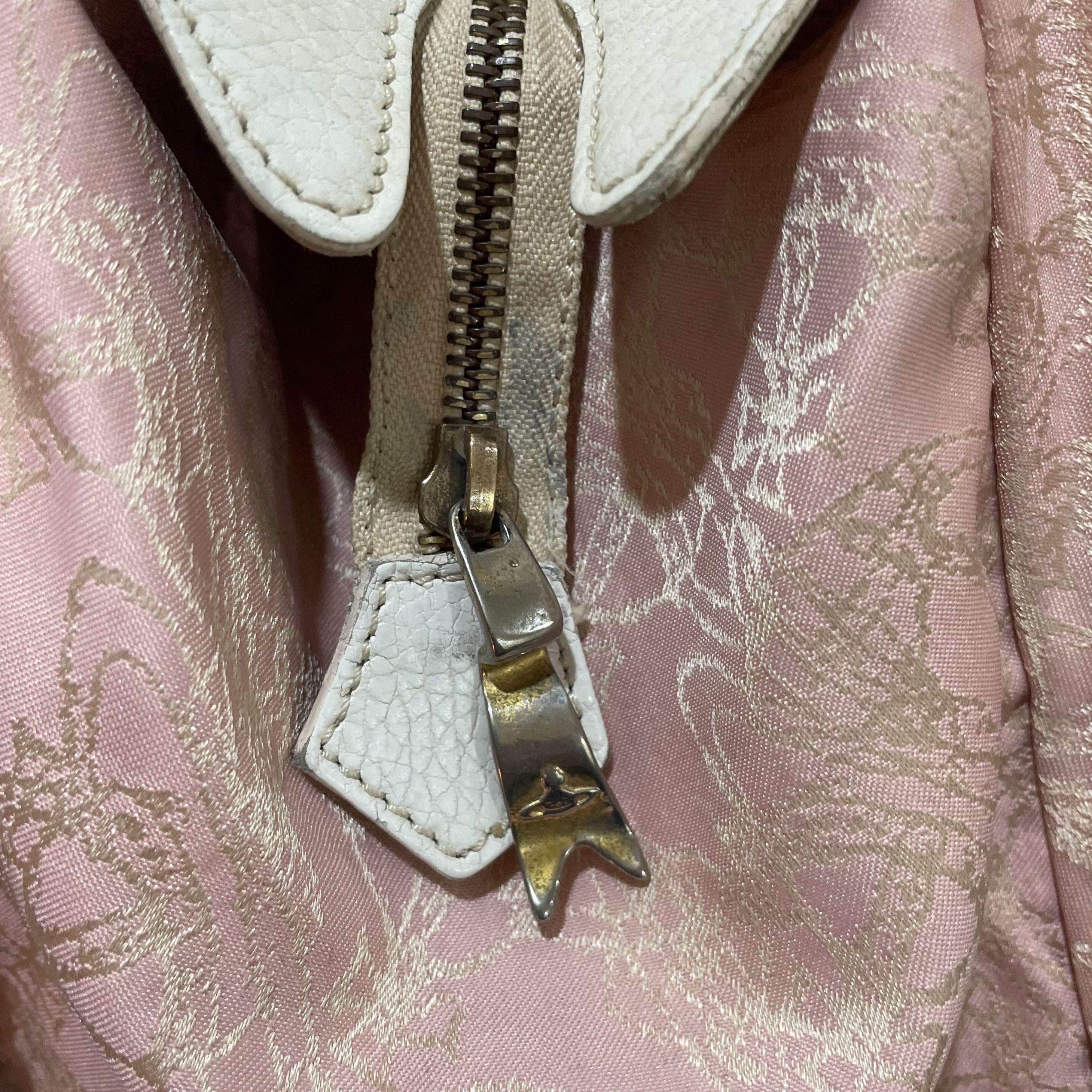Vivienne Westwood Satin Orb Monogram Pattern Handbag Size ONE SIZE - 15 Thumbnail