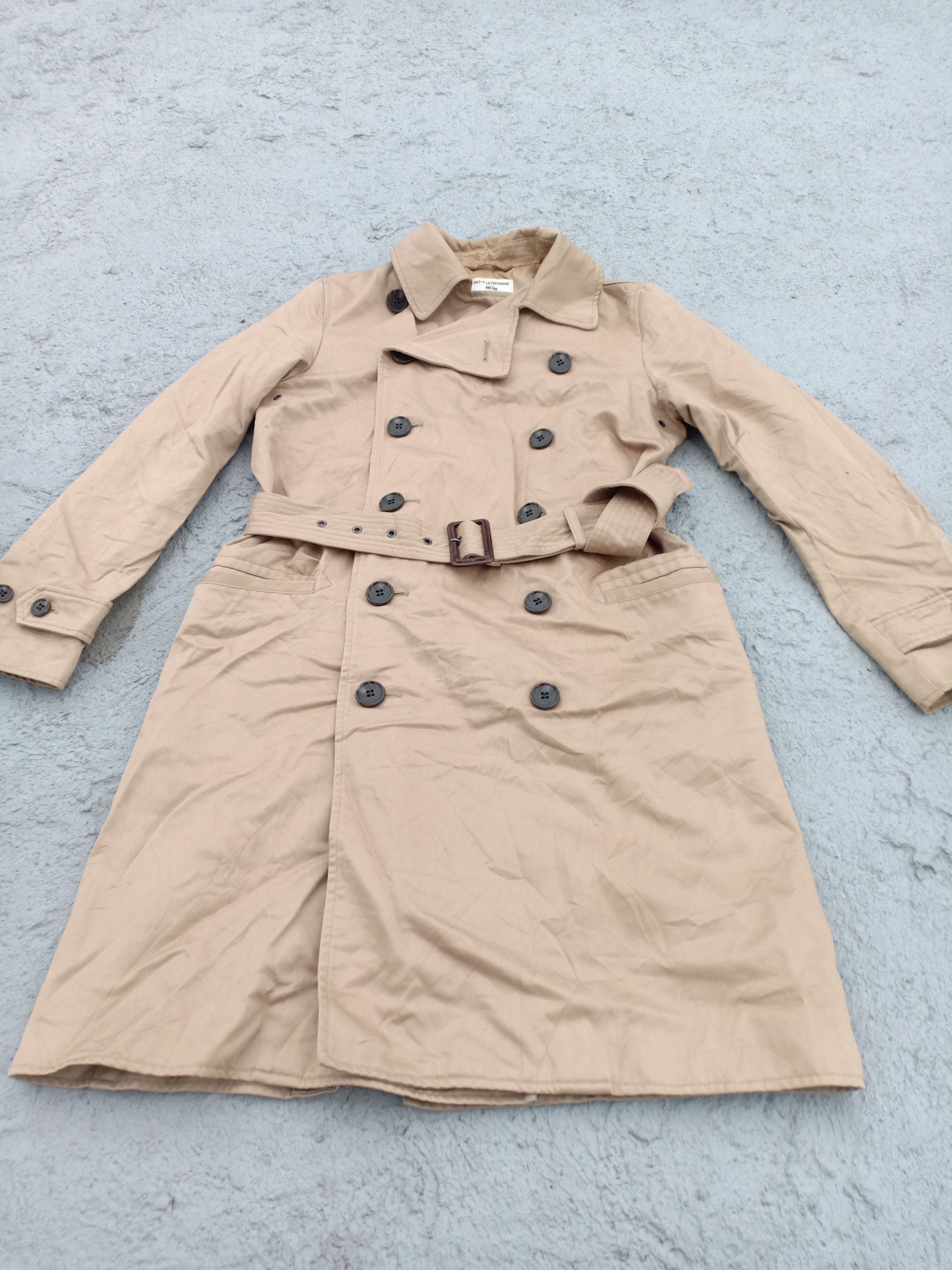 Uniqlo INES DE LA FRESSANGE x UNIQLO double breasted trench coat Size S / US 4 / IT 40 - 3 Thumbnail