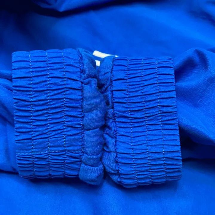 Balenciaga Balenciaga Blue Nylon Sports Jacket FW21 0079-2507 Size US XL / EU 56 / 4 - 6 Thumbnail