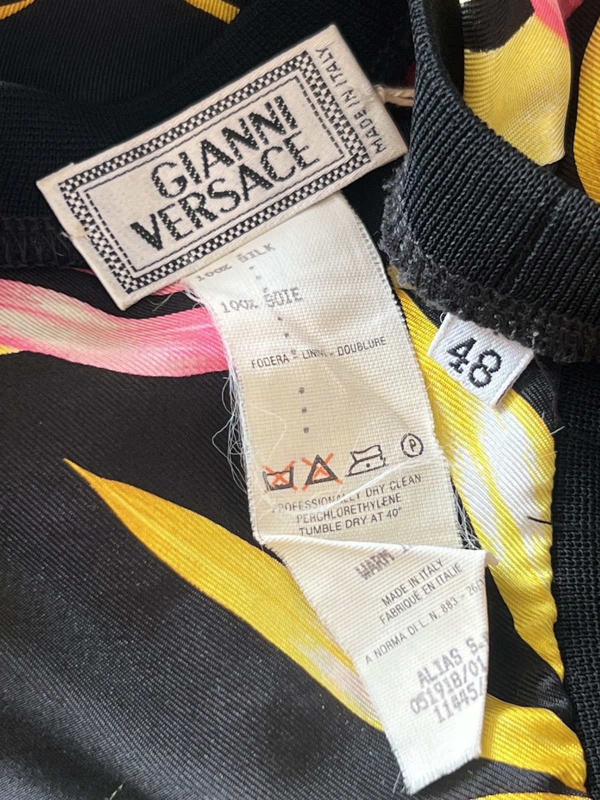 Versace Versace Spring 2000 bamboo silk Size US M / EU 48-50 / 2 - 5 Thumbnail
