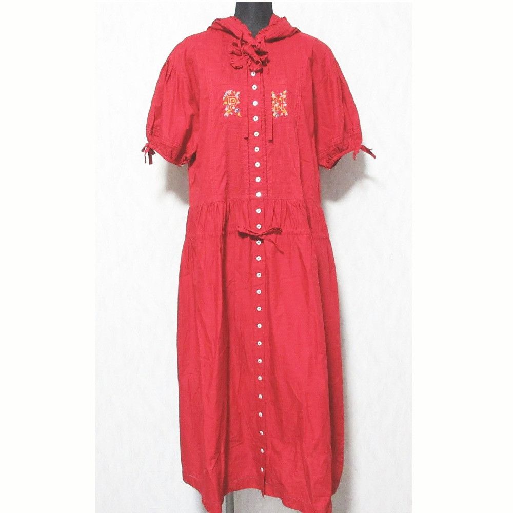 Other Other PINK HOUSE Pleated Hoodie Dress Textile Dresses P0164FA05 DUTY FREE for USA Size ONE SIZE - 1 Thumbnail