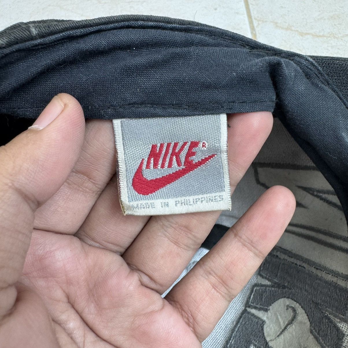 Nike Vintage Sunfaded 90s Nike Hat Cap Size ONE SIZE - 5 Thumbnail