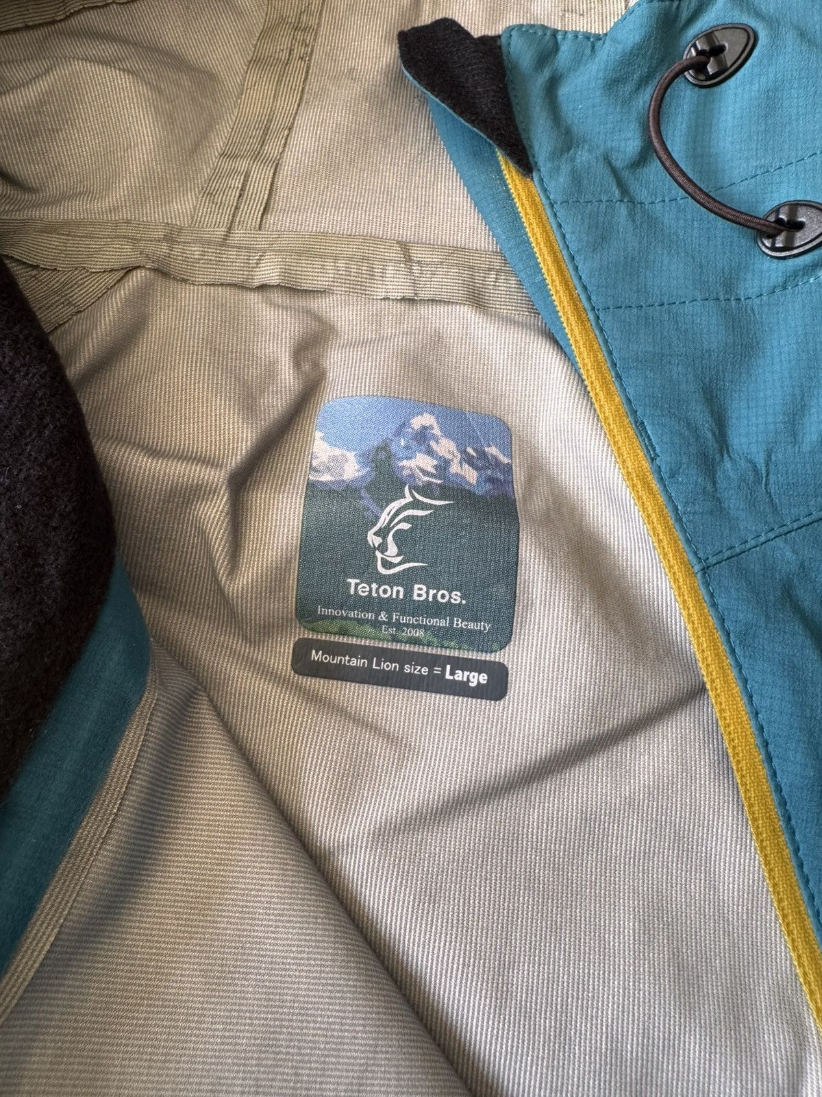 Japanese Brand TETON BROS. TSURUGI LIGHT JACKET GORPGEAR OUTDOOR Size US L / EU 52-54 / 3 - 8 Thumbnail