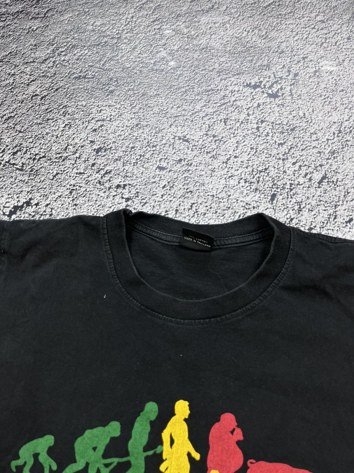 Vintage Vintage humor printed evolution logo tee M Size US M / EU 48-50 / 2 - 7 Thumbnail