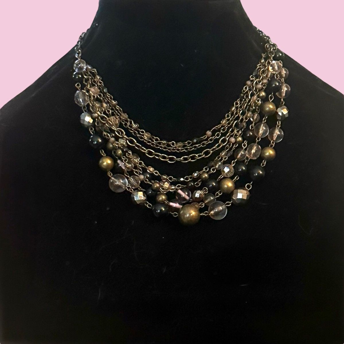 Other Lia Sophia Fancy That layered multi bead chain necklace Size ONE SIZE - 1 Thumbnail
