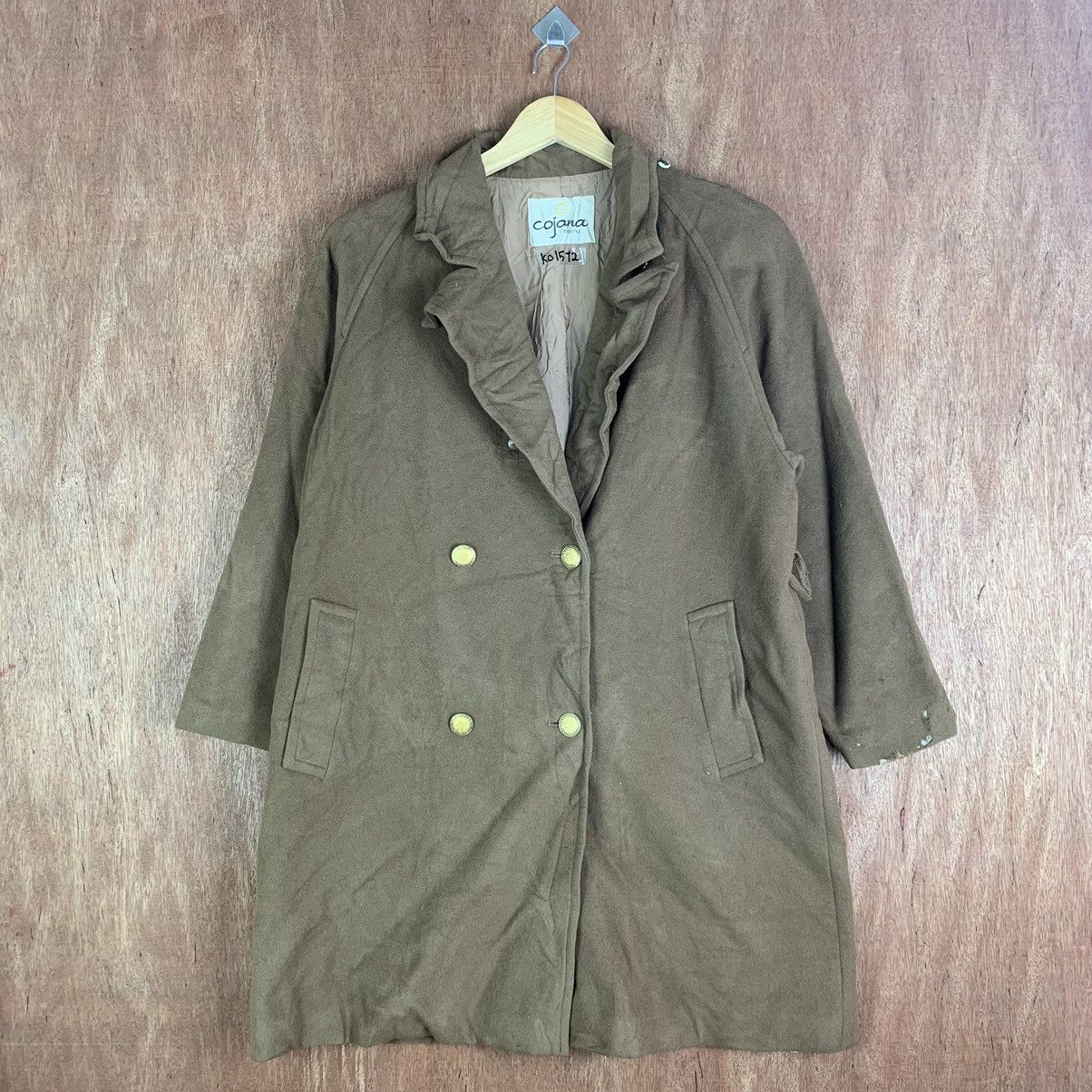 Japanese Brand × Vintage Cojana TOKYO STYLE Faded Brown Jacket #K01572 Size US L / EU 52-54 / 3 - 1 Thumbnail