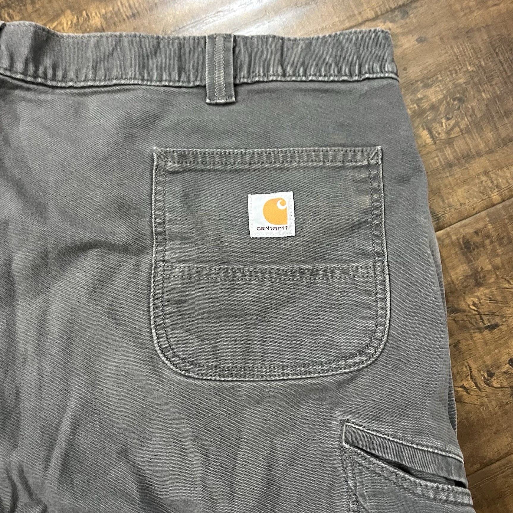Carhartt Carhartt Utility Work Shorts Men's Size 46 Relaxed Fit Canvas Cargo Gray Size US 30 / EU 46 - 2 Thumbnail