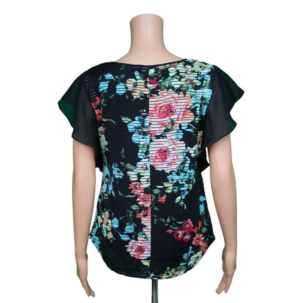Other Cato Short Sleeve Top Women's Size Small Size S / US 4 / IT 40 - 3 Thumbnail