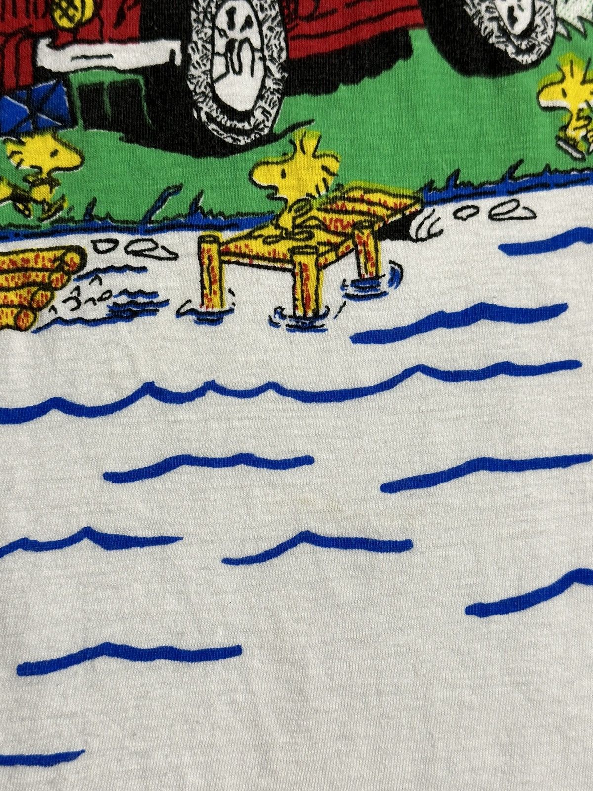 Peanuts Vintage Snoopy & Woodstock T Shirt Size US M / EU 48-50 / 2 - 5 Thumbnail
