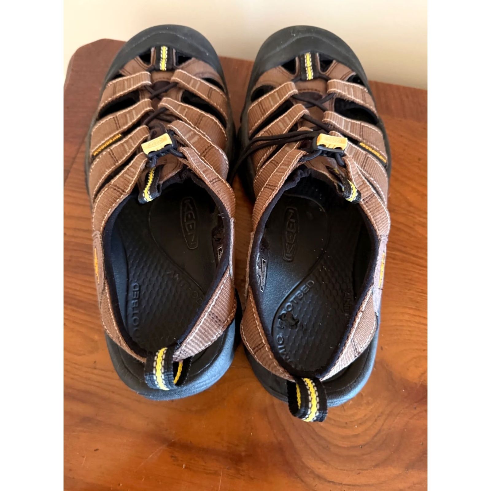 KEEN KEEN Newport Mens Waterproof Sandals Bison Leather Sz 8 Excellent Used Condition Size ONE SIZE - 5 Thumbnail