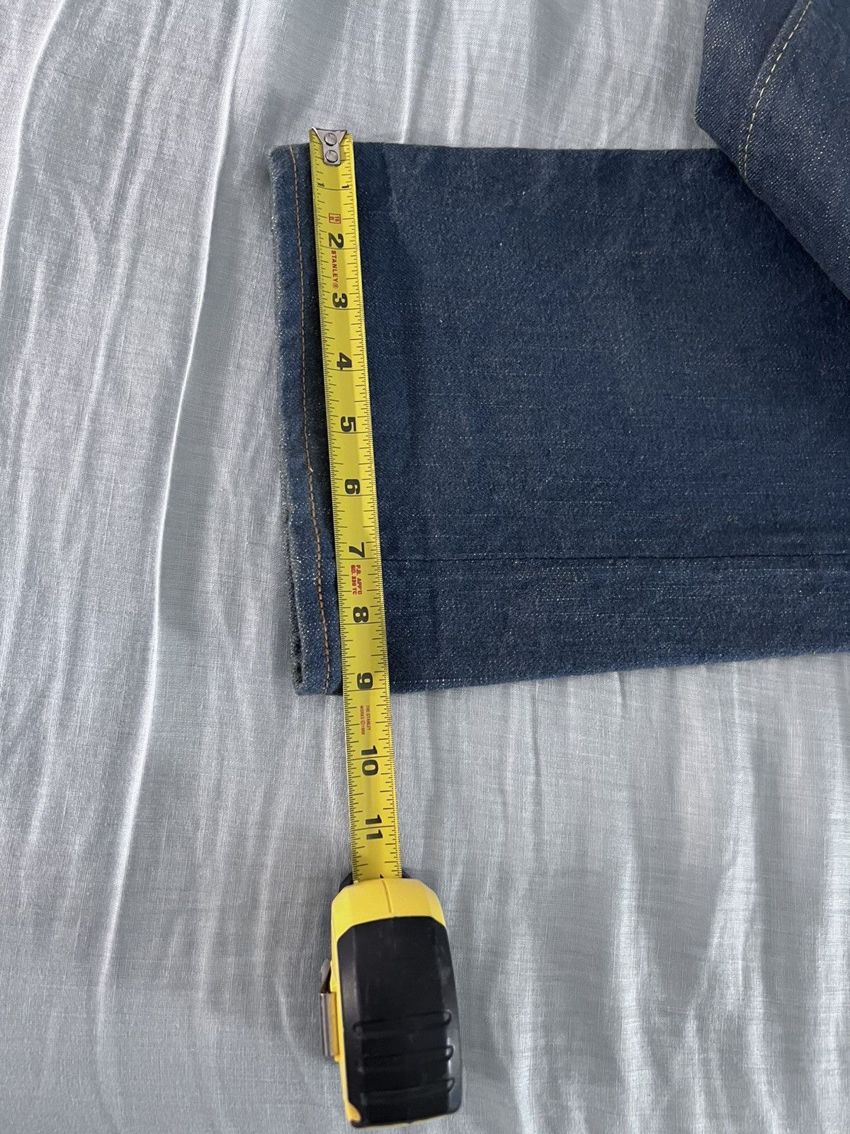 Pure Blue Japan PURE BLUE JAPAN SMBL-14OZ-003 14OZ SMOKY BLUE Size US 34 / EU 50 - 6 Thumbnail
