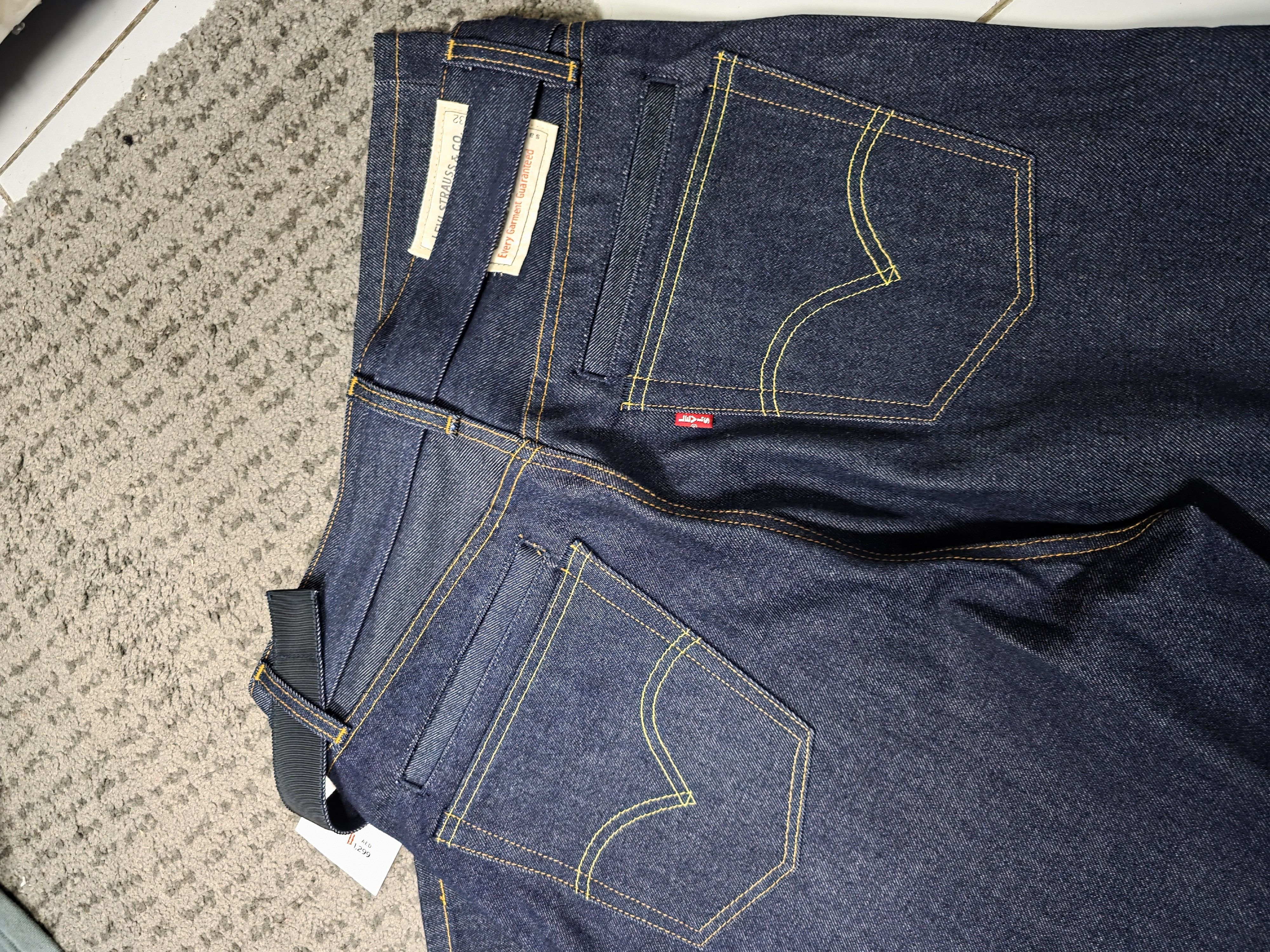 Levi's × Sacai Sacai × levis wide leg selvedge denim pants Size US 34 / EU 50 - 4 Thumbnail