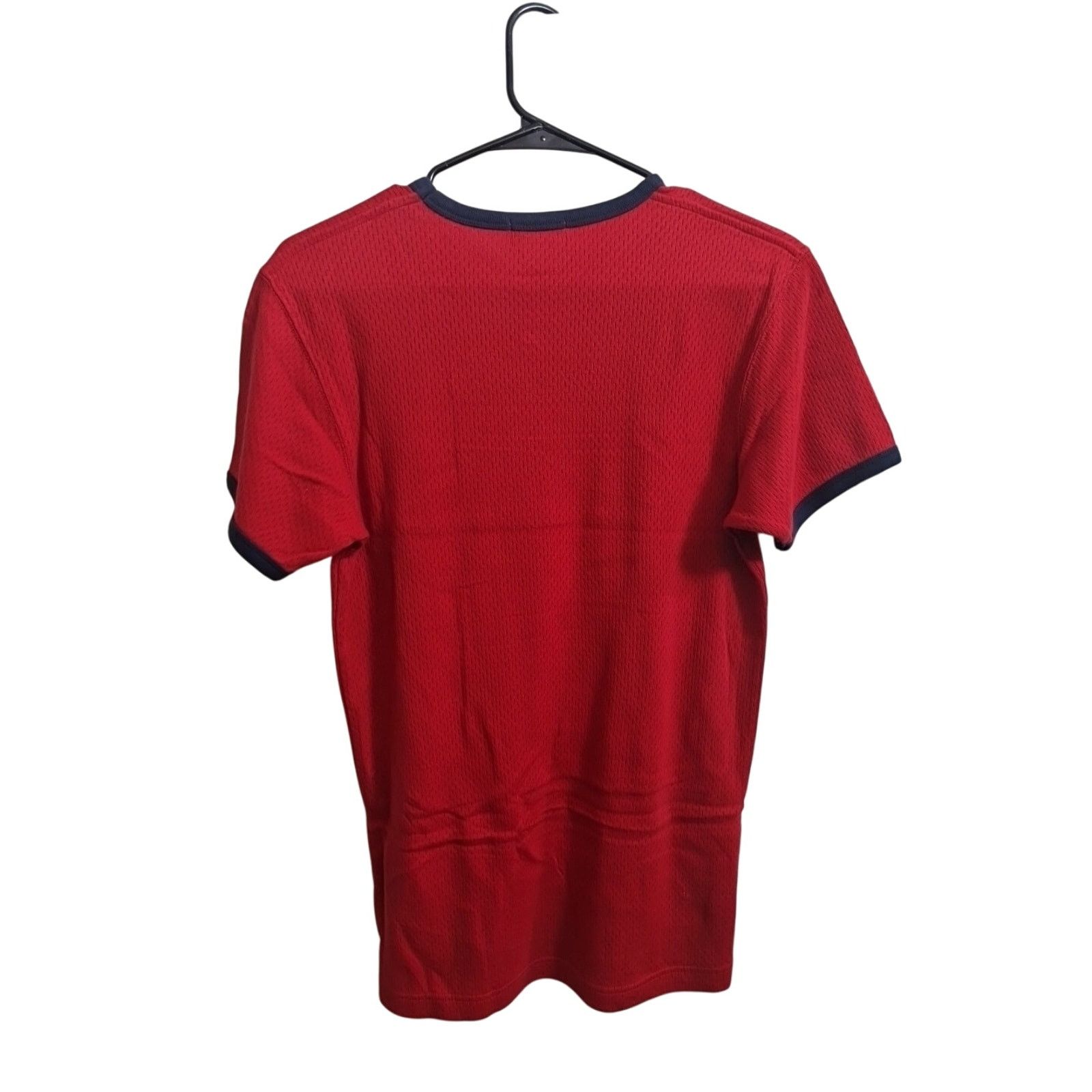 Polo Ralph Lauren Polo Jeans Co. Ralph Lauren Red T-Shirt Men's M Navy Trim Size US M / EU 48-50 / 2 - 5 Thumbnail