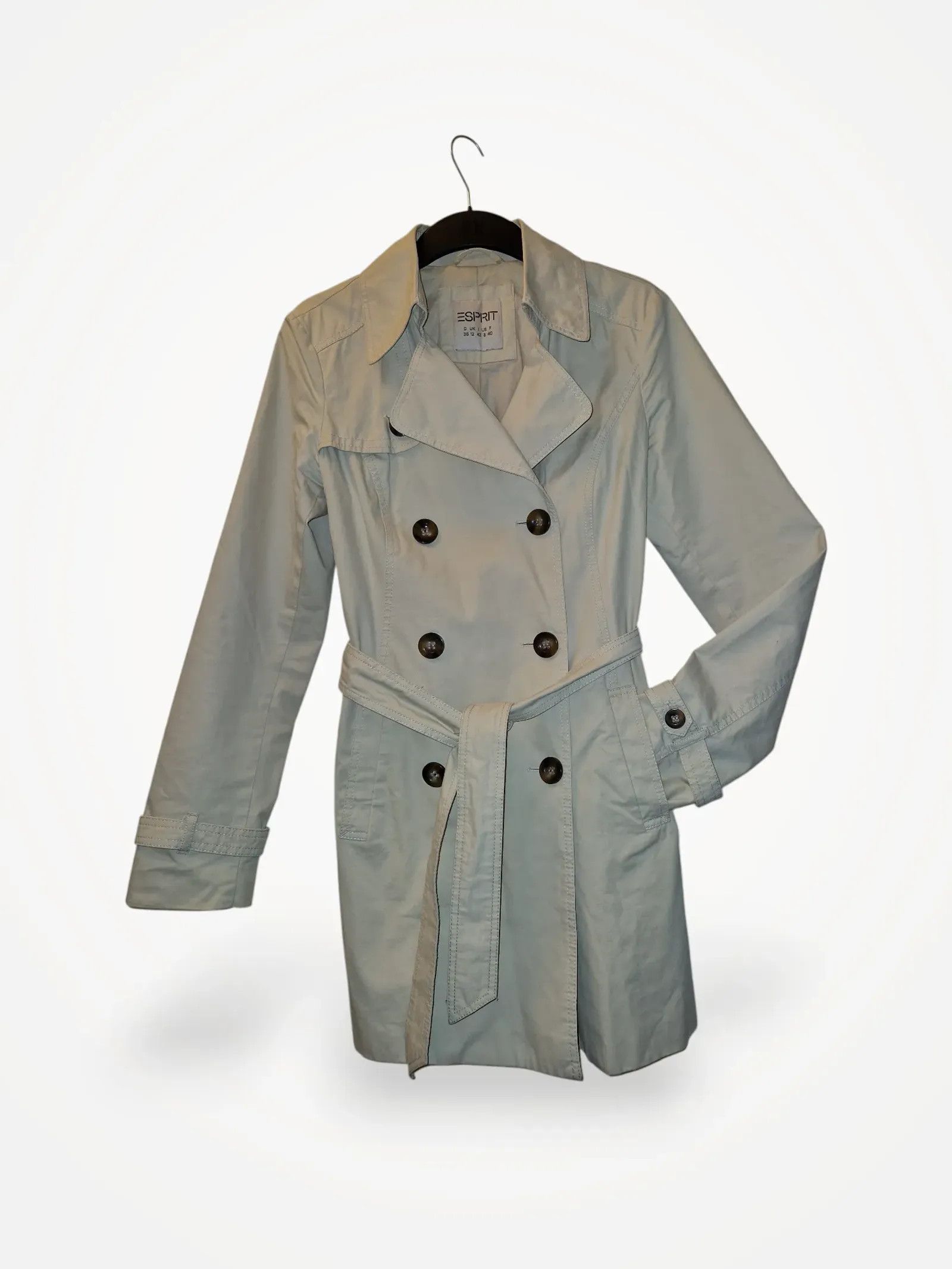 Esprit Esprit Trenchcoat Size S / US 4 / IT 40 - 1 Thumbnail