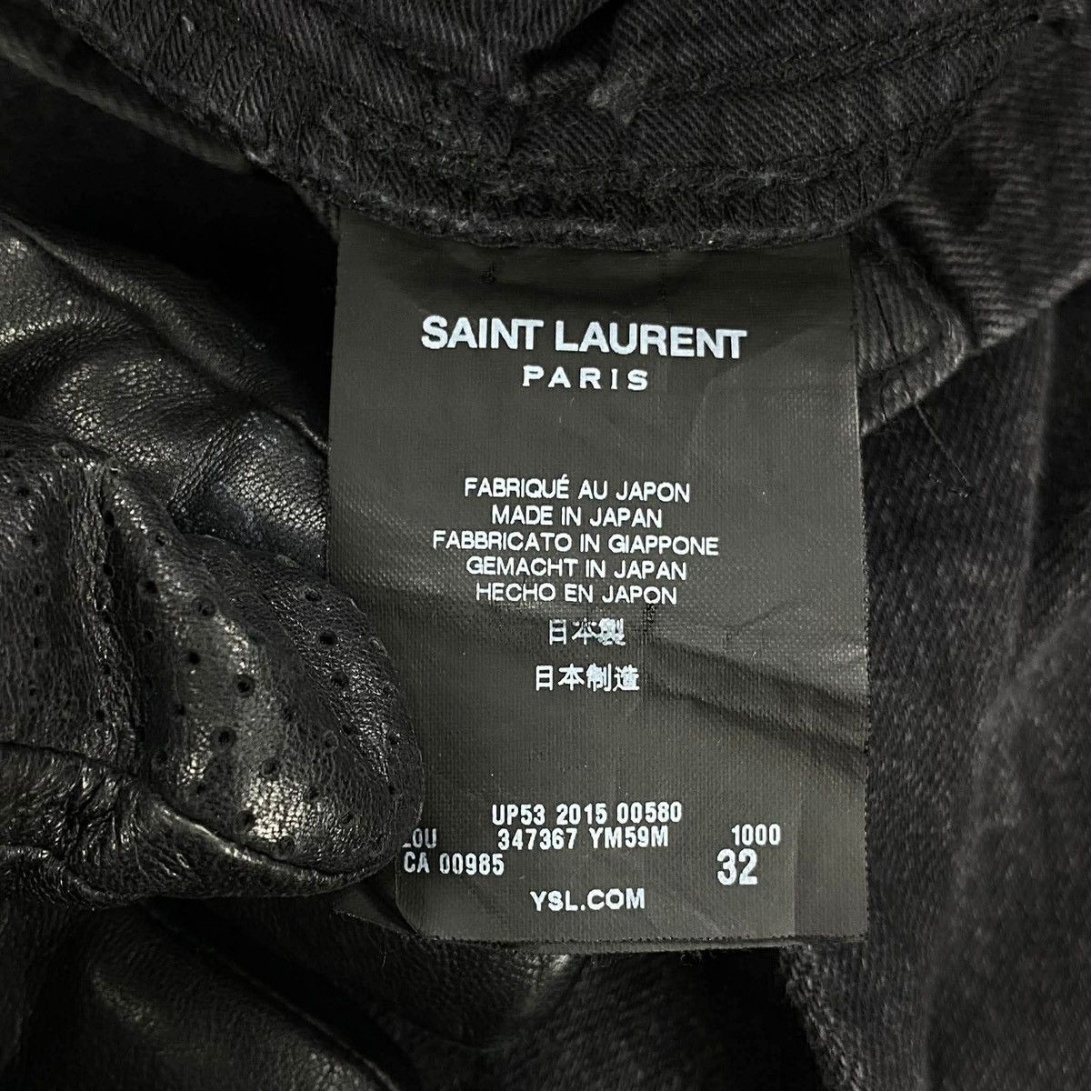 Saint Laurent Paris Hedi Slimane SS2015 ‘Psych Rock’ D01 Skinny Jeans Size US 32 / EU 48 - 8 Thumbnail