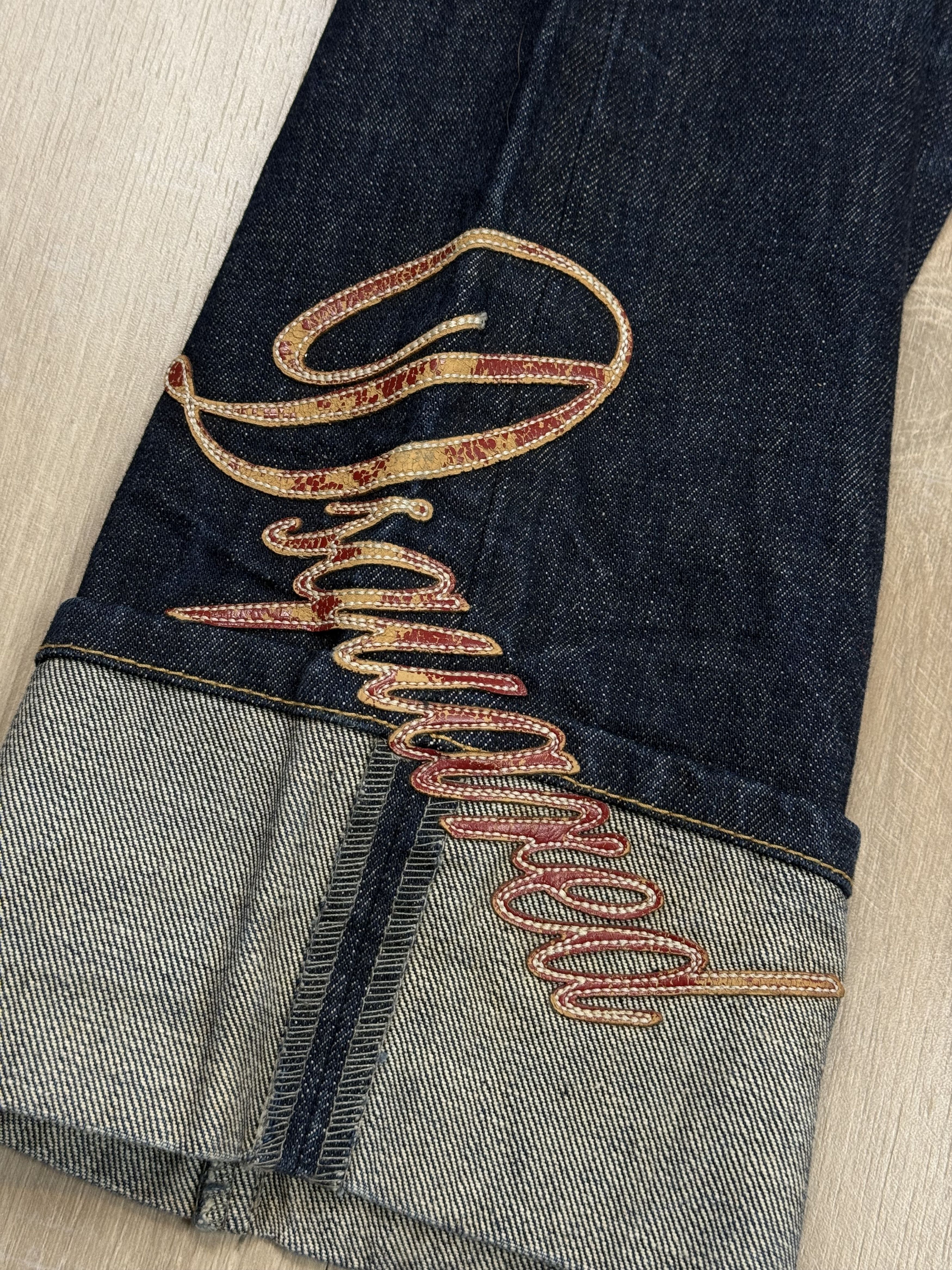 Dsquared2 Vintage Dsquared2 Logo y2k Denim Jeans Italy Blue Size US 30 / EU 46 - 7 Thumbnail