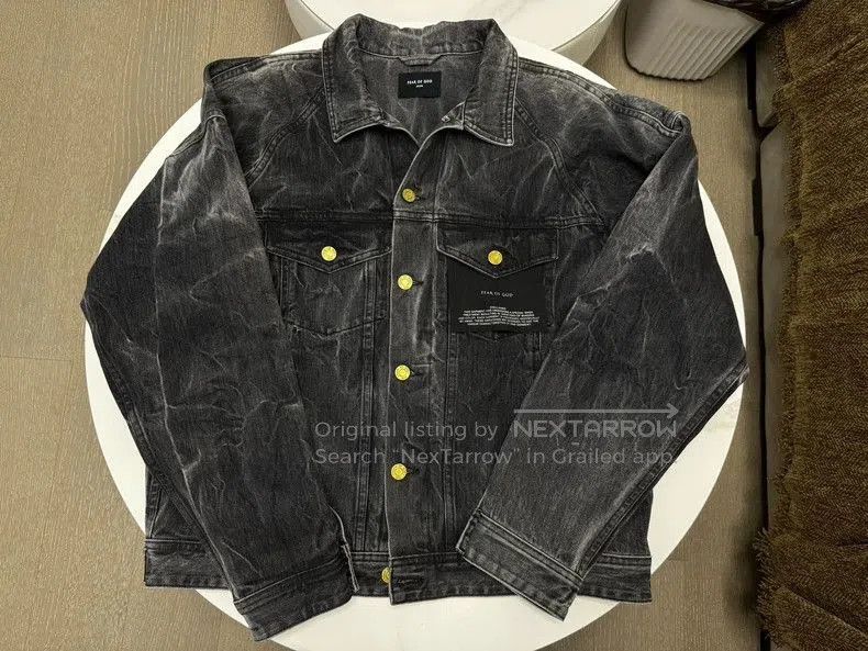 Fear of God Fear Of God 5th Wave Denim Jacket. Size US L / EU 52-54 / 3 - 1 Thumbnail