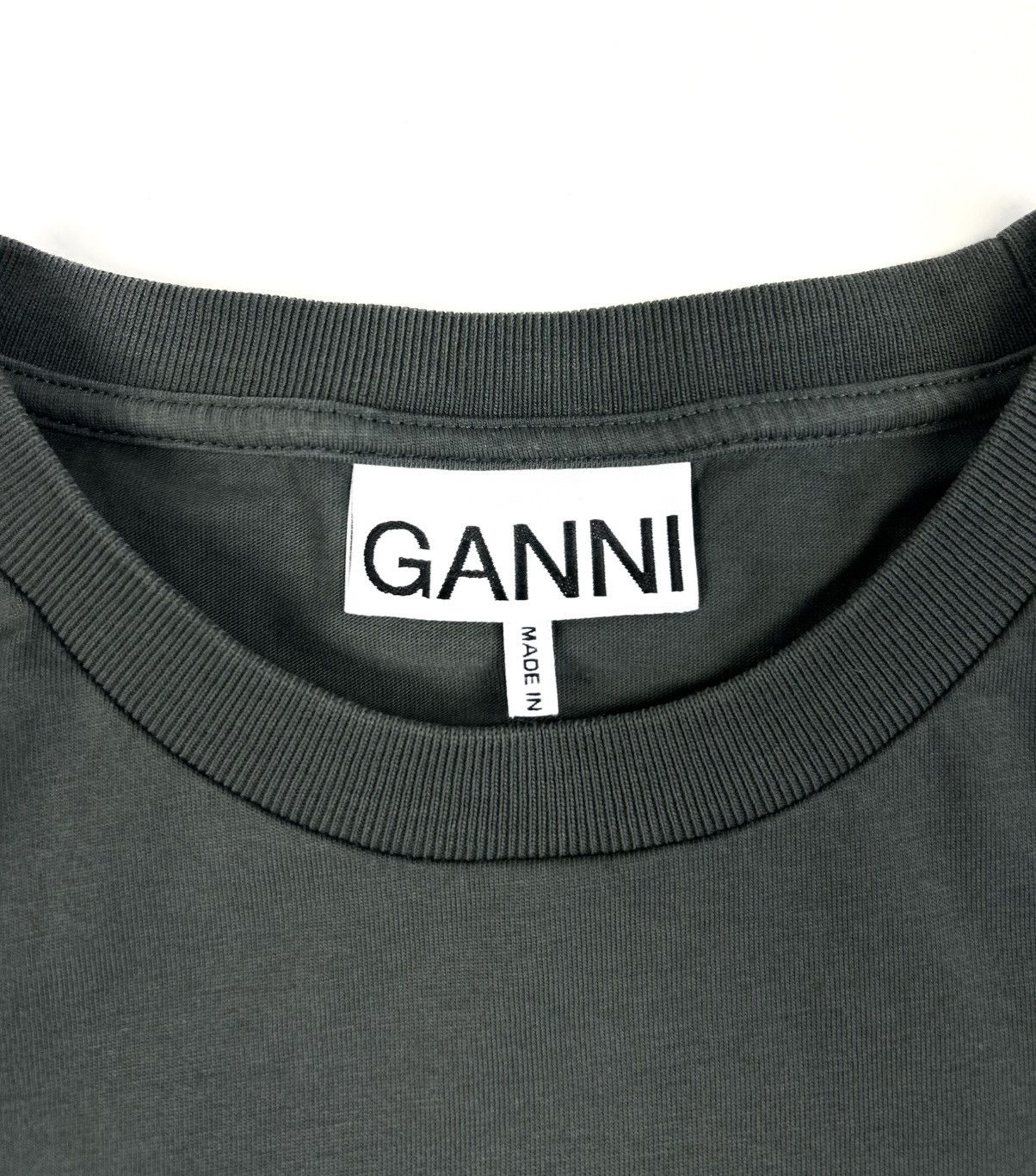 Ganni Ganni Heart Graphic Print tee Gray Size L Size L / US 10 / IT 46 - 6 Thumbnail