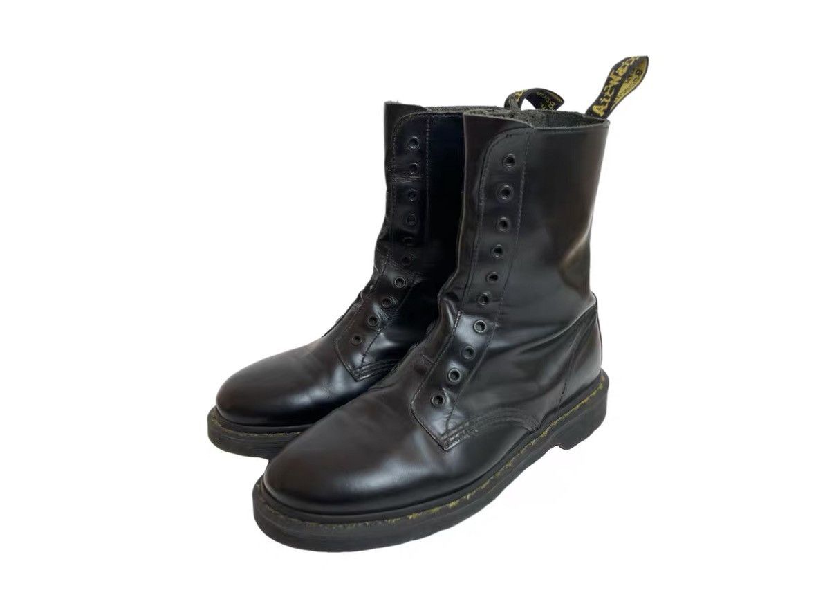 Vetements Vetements x Dr. Martens Co-branded Zip Martin Boots J31 Size US 9.5 / EU 42-43 - 1 Thumbnail