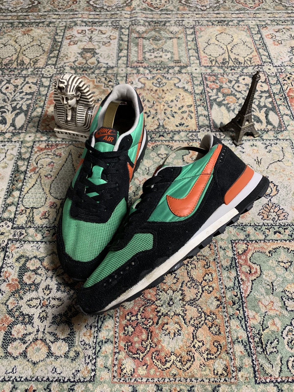 Nike × Vintage Vintage Nike Vector Greenspark College orange/black 11 Size US 11 / EU 44 - 1 Thumbnail