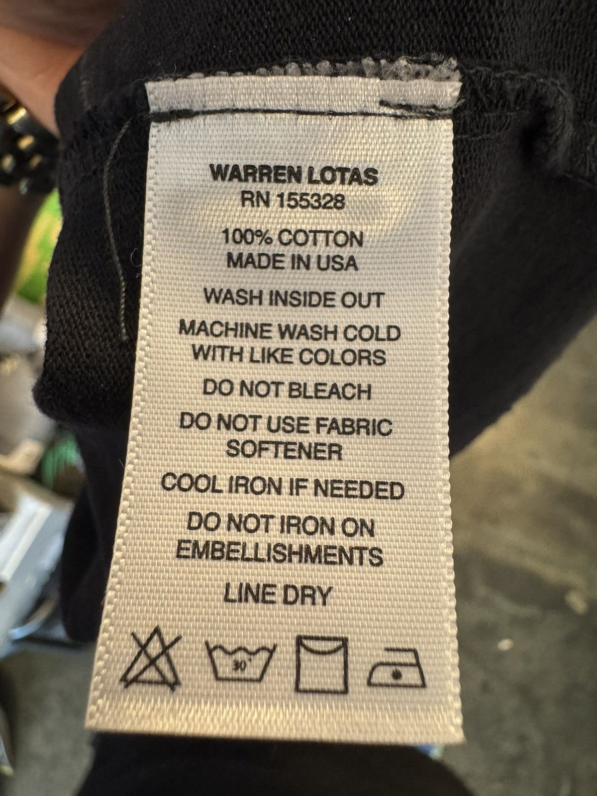 Warren Lotas Warren Lotas Reaper Tee Size US M / EU 48-50 / 2 - 3 Thumbnail