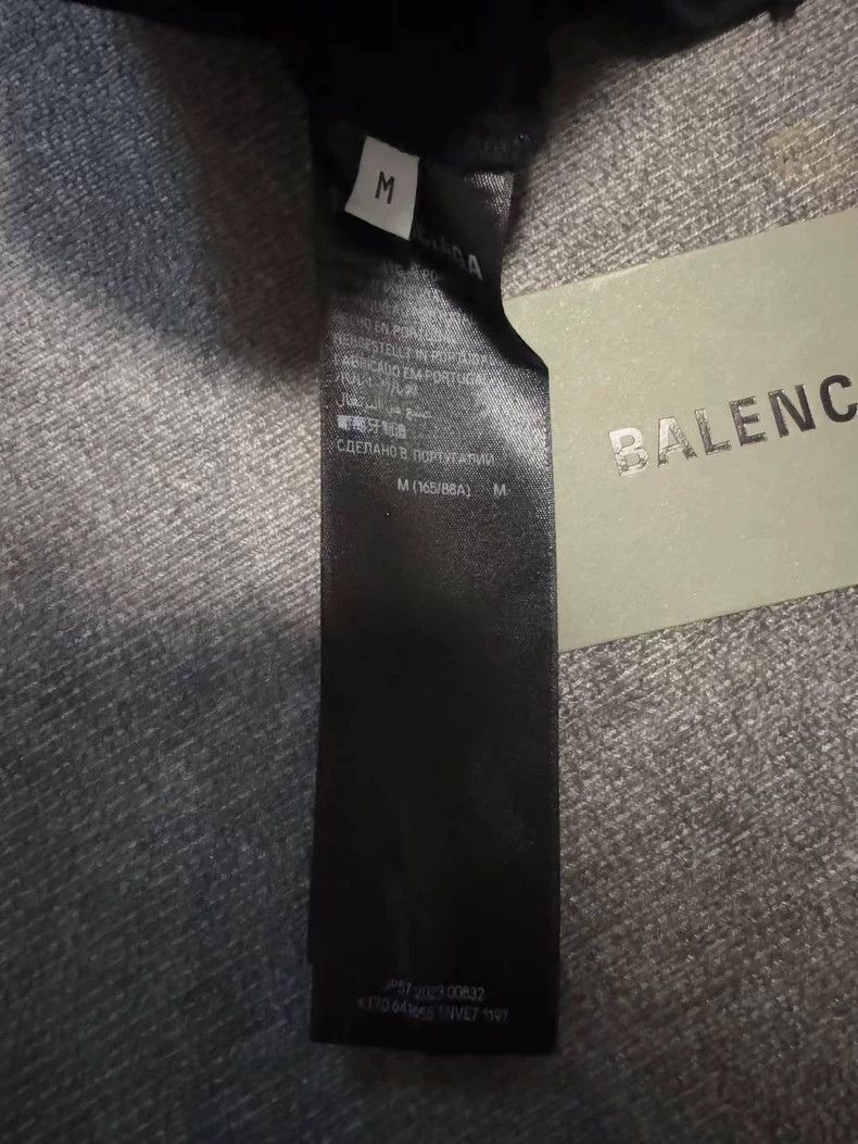 Balenciaga Balenciaga Black old graffiti cola short sleeves Size US M / EU 48-50 / 2 - 3 Thumbnail