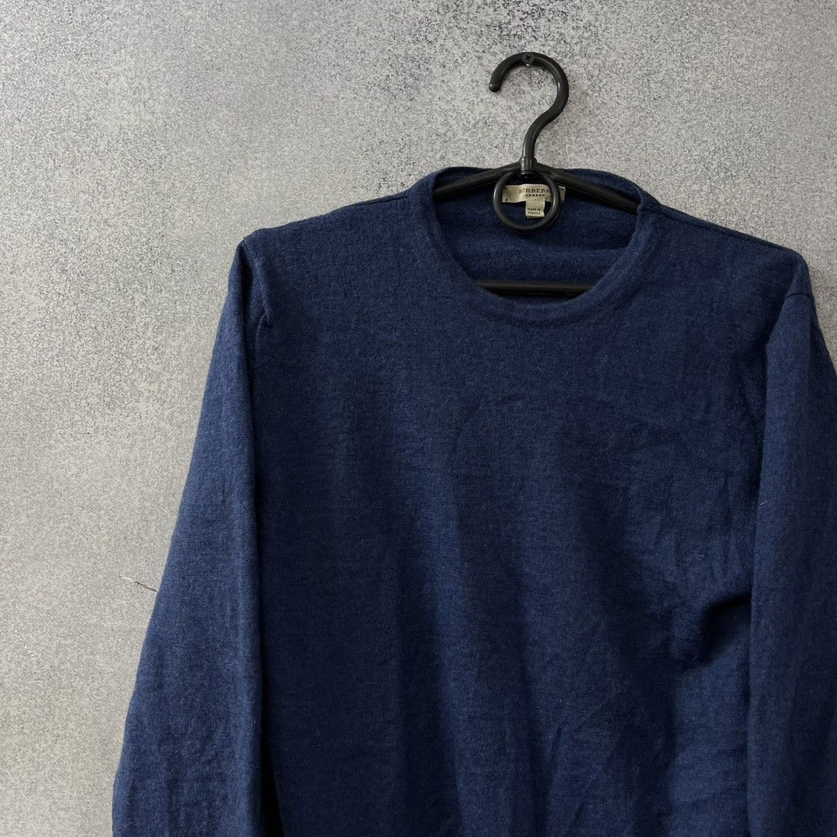 Burberry Burberry sweater Blue Size L Size US L / EU 52-54 / 3 - 3 Thumbnail