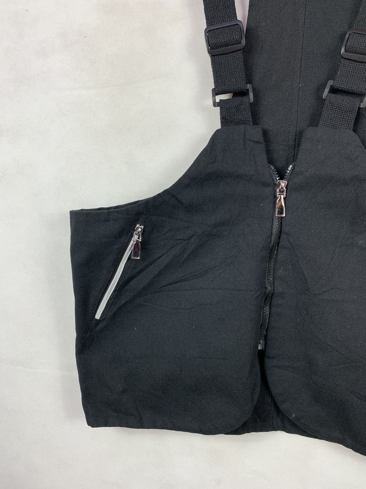 Japanese Brand Rare! Workwear Workers Zipper Vest Size US M / EU 48-50 / 2 - 4 Thumbnail
