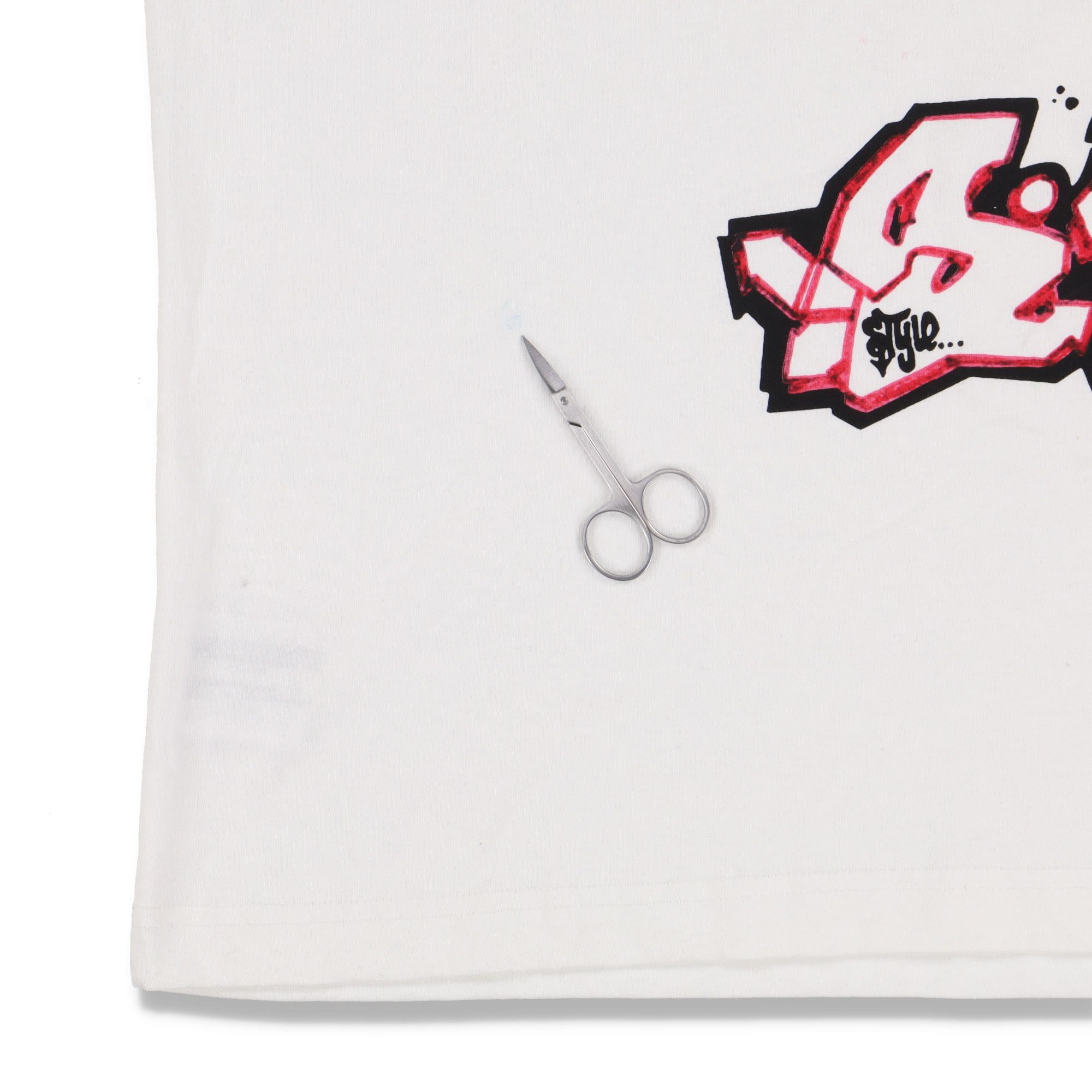 Off-White White Dondi Graffiti Super Oversized T-Shirt Size US M / EU 48-50 / 2 - 10 Thumbnail