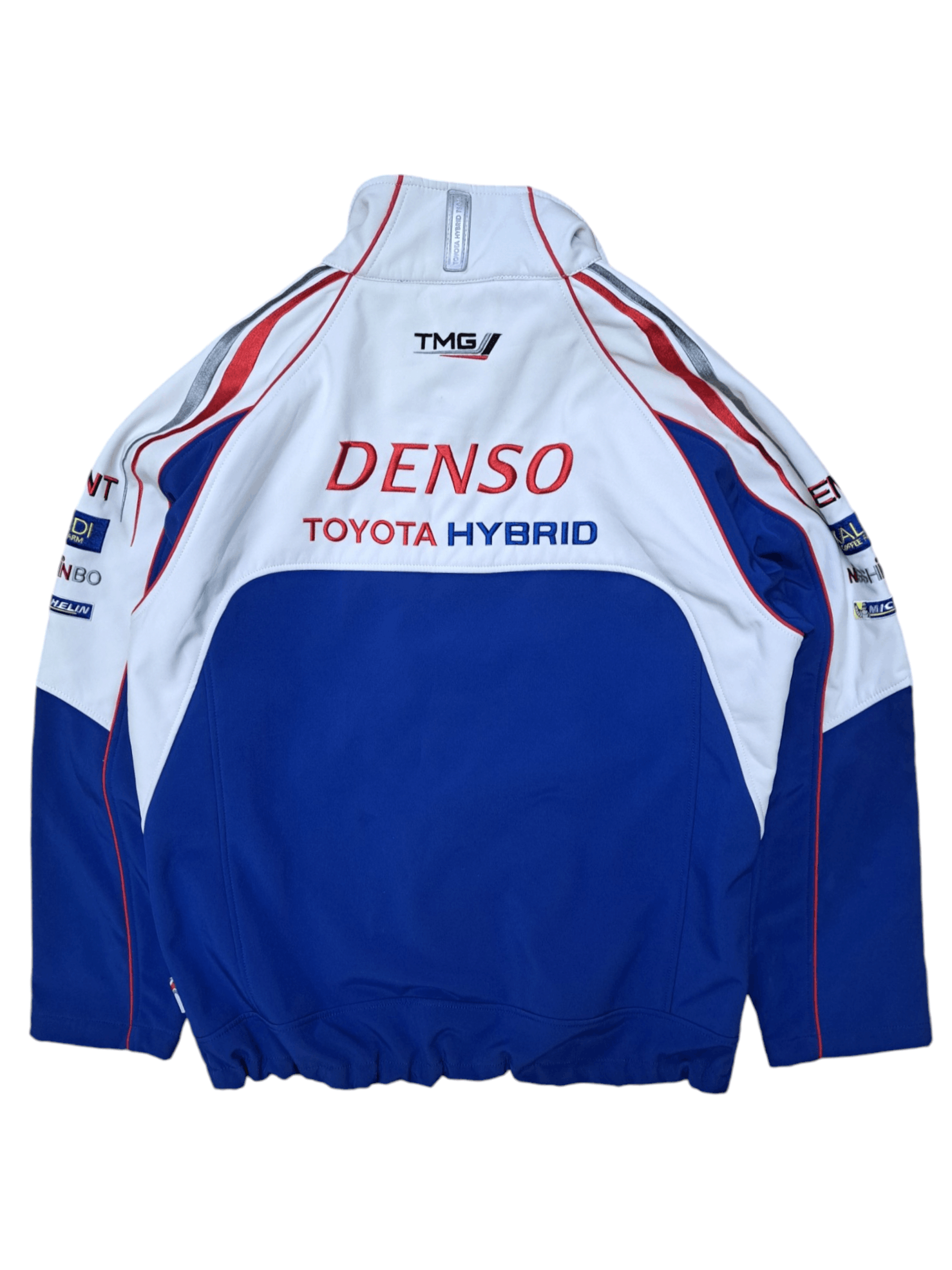 Other Toyota Men's White and Blue Jacket Size US L / EU 52-54 / 3 - 2 Thumbnail