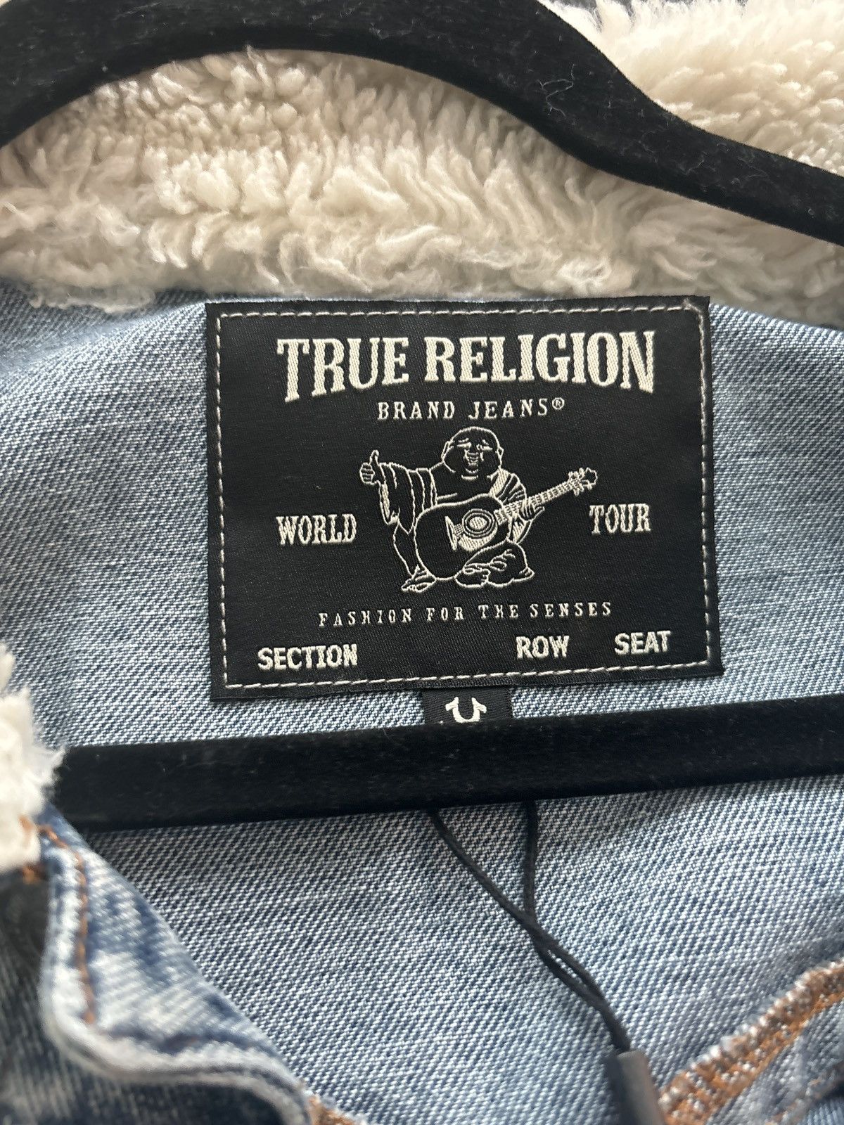True Religion Jimmy Sherpa Denim Jacket | Grailed 
