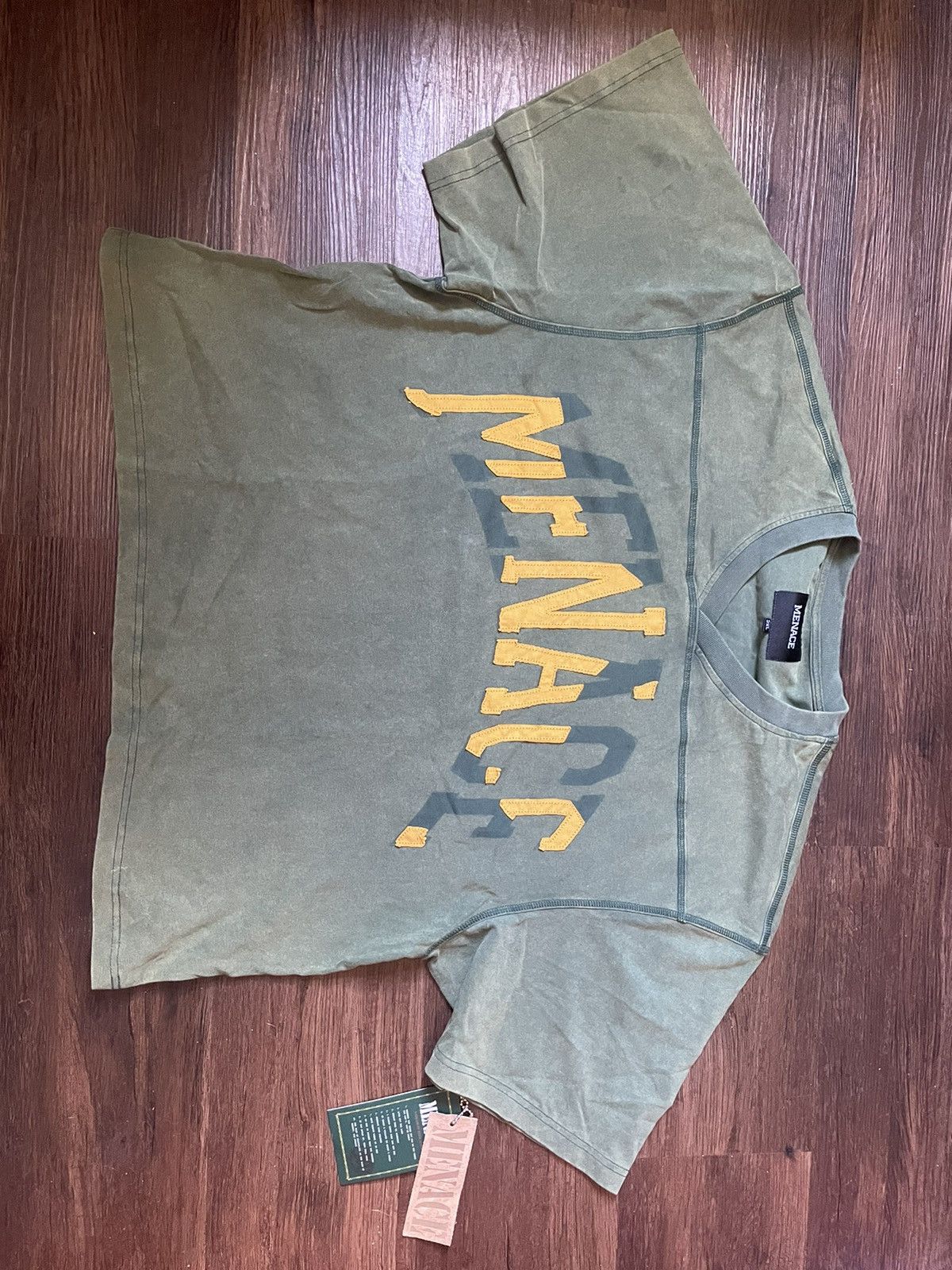 Distressed “Shadow” Patch Football Shirt