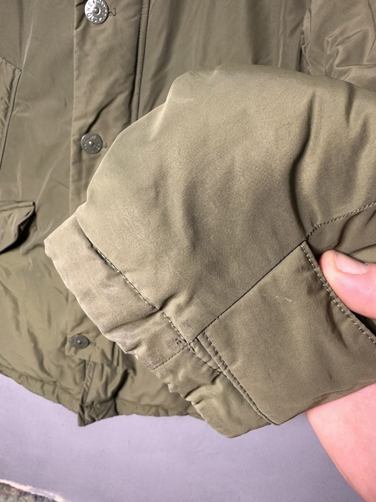 Stone Island Parka Stone Island Micro Reps Down Size M Olive Size US M / EU 48-50 / 2 - 3 Thumbnail