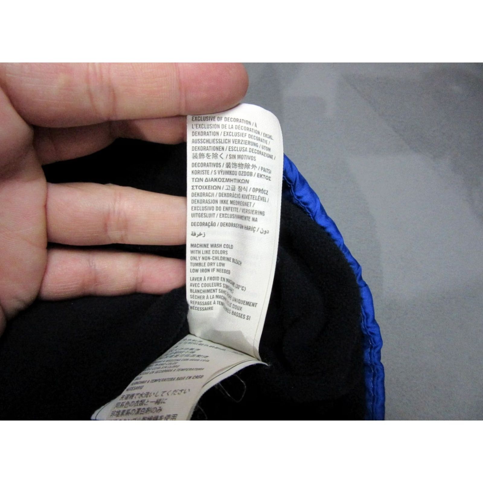 Abercrombie & Fitch Abercrombie & Fitch Vest Mens M Blue Puffer Fleece Lined Mock Neck Zip Size US M / EU 48-50 / 2 - 7 Thumbnail