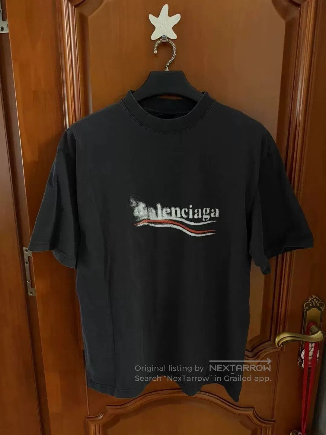 Balenciaga Balenciaga Black Wave Print T. Size US S / EU 44-46 / 1 - 1 Thumbnail