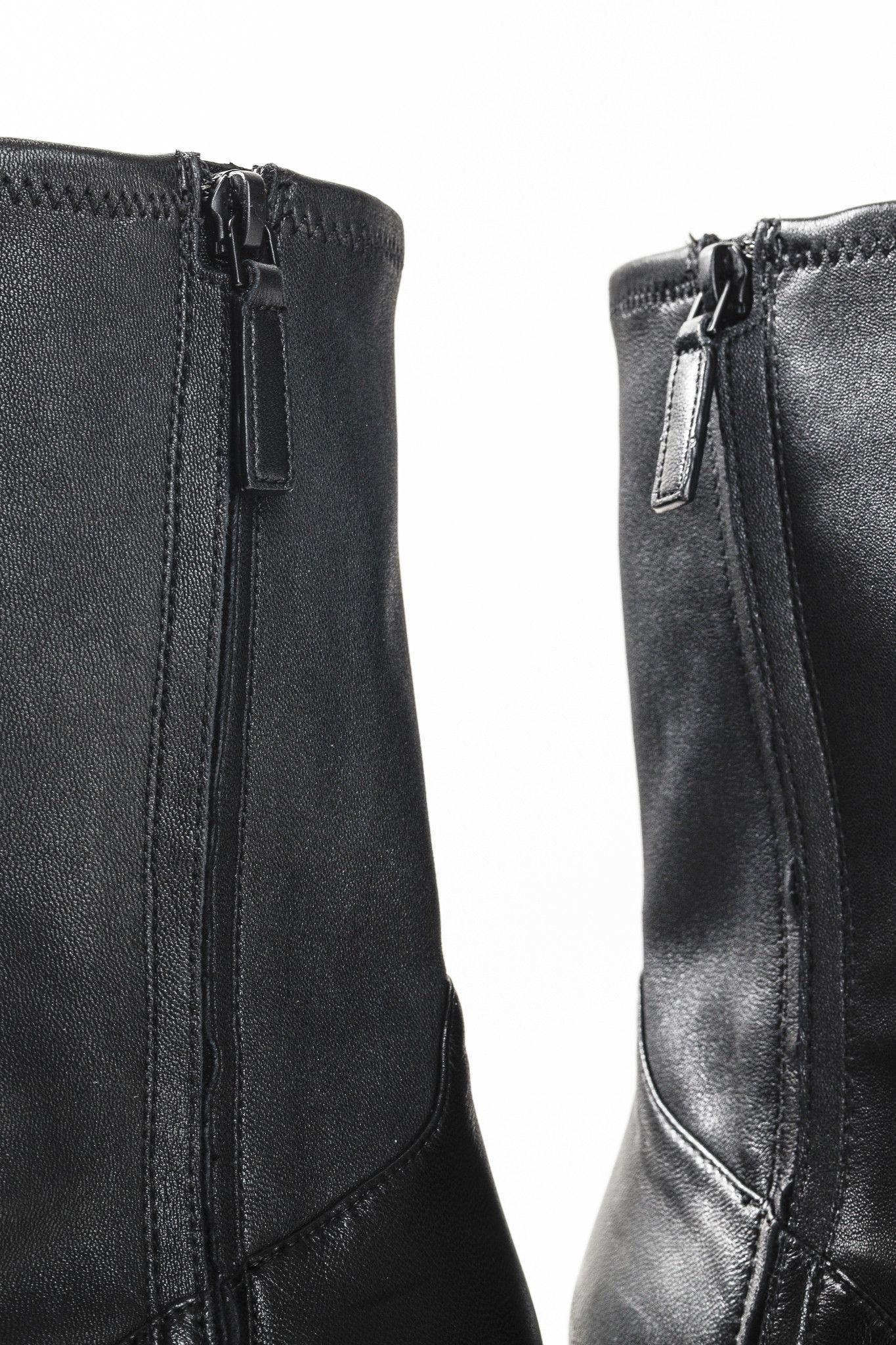 Alexander Wang Alexander Wang Hailey Black Stretch Nappa Halo Boots Size US 9.5 / IT 39.5 - 9 Thumbnail