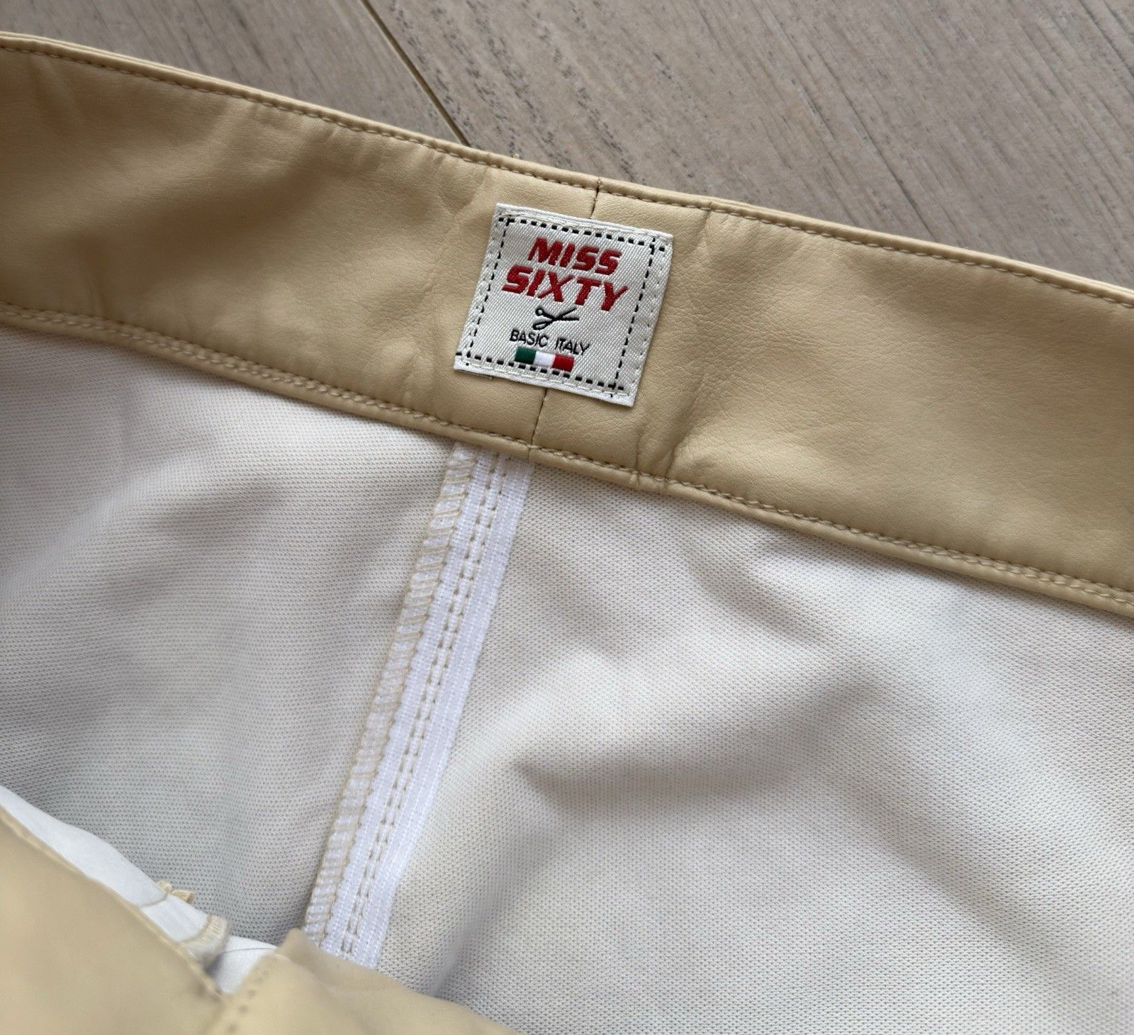 Miss Sixty Miss Sixty vintage Faux Leather y2k Flared Pants 2000`s Size 29" - 8 Thumbnail