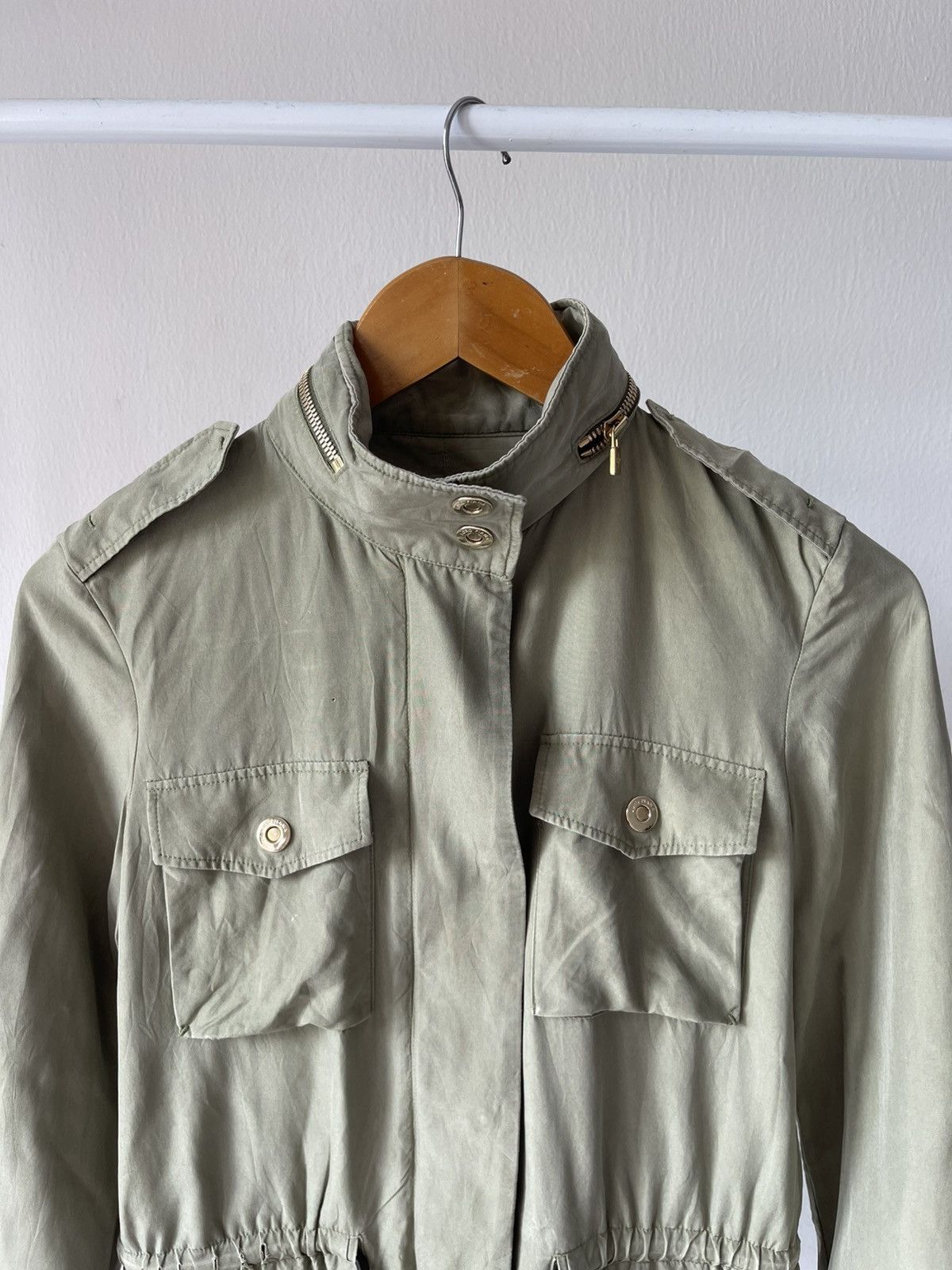 Loro Piana Loro Piana Green Army Jacket Size US S / EU 44-46 / 1 - 5 Thumbnail