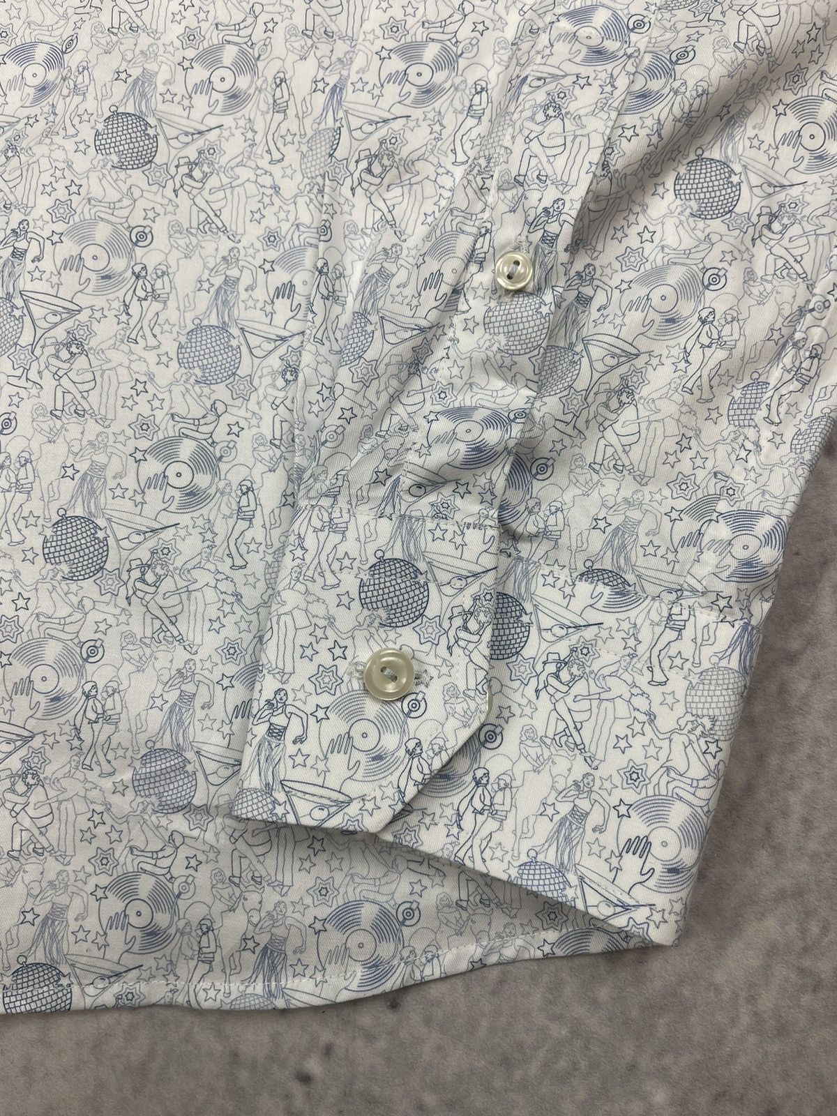 Eton × Vintage Luxury Eton Beautiful Shirt white multilogo Size US XL / EU 56 / 4 - 3 Thumbnail