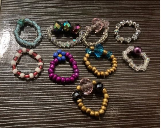 Other Beaded Y2K rings 8 dollars each Size ONE SIZE - 2 Thumbnail