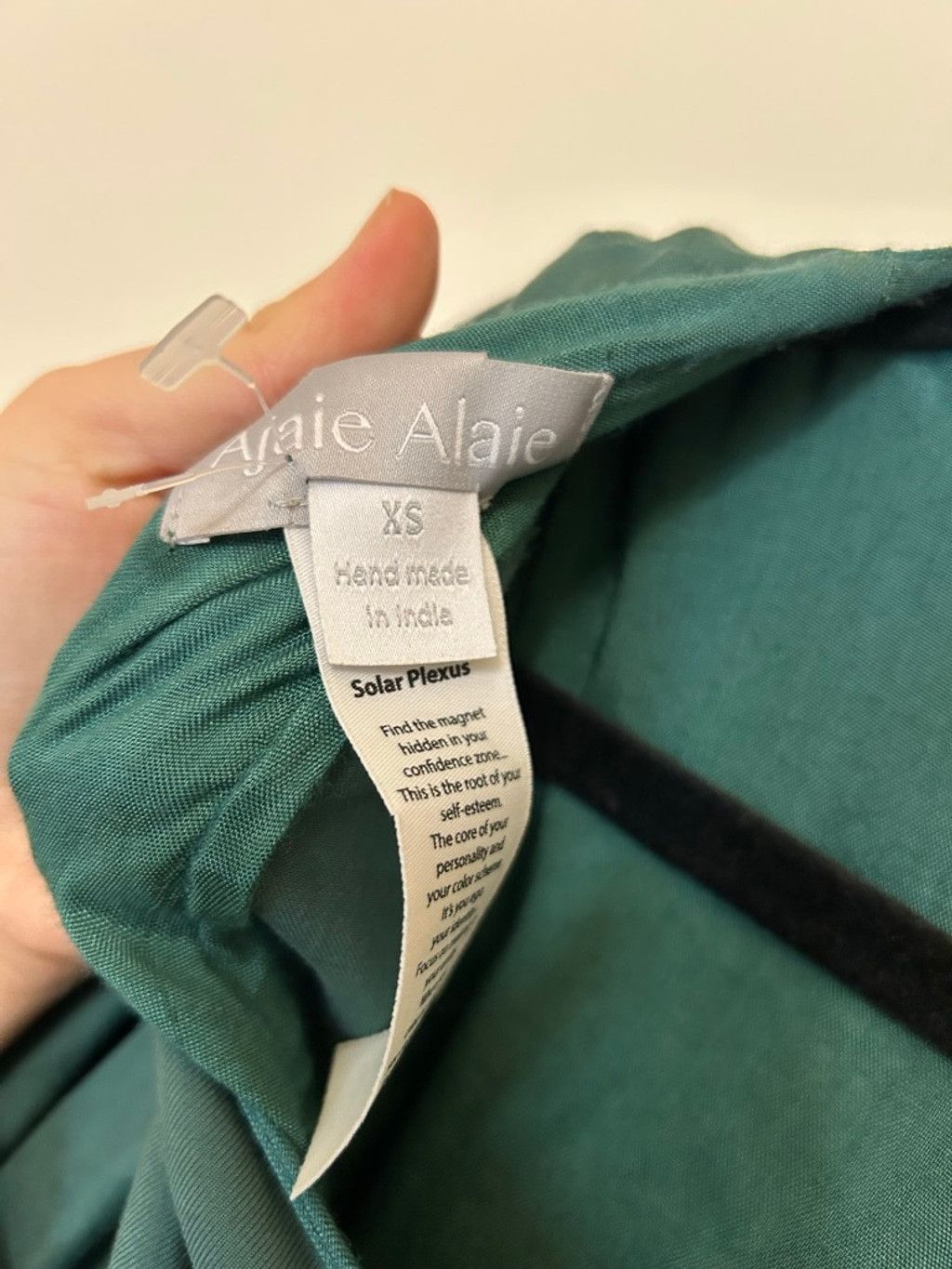 The Unbranded Brand Ajaie Alaie Green Wrap Midi Dress Size XS / US 0-2 / IT 36-38 - 4 Thumbnail