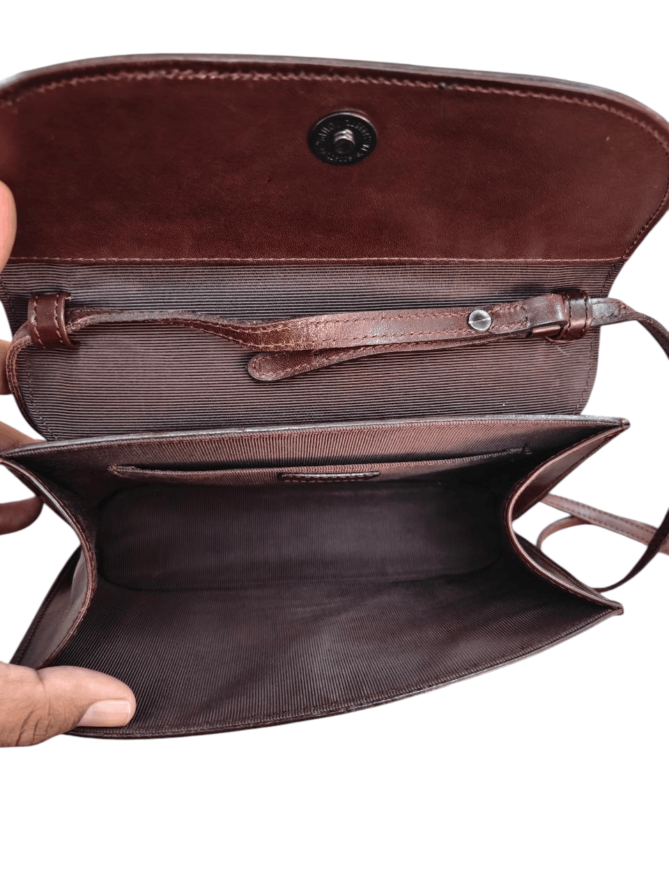 Issey Miyake Issey Miyake Leather Hand Bag Size ONE SIZE - 2 Thumbnail