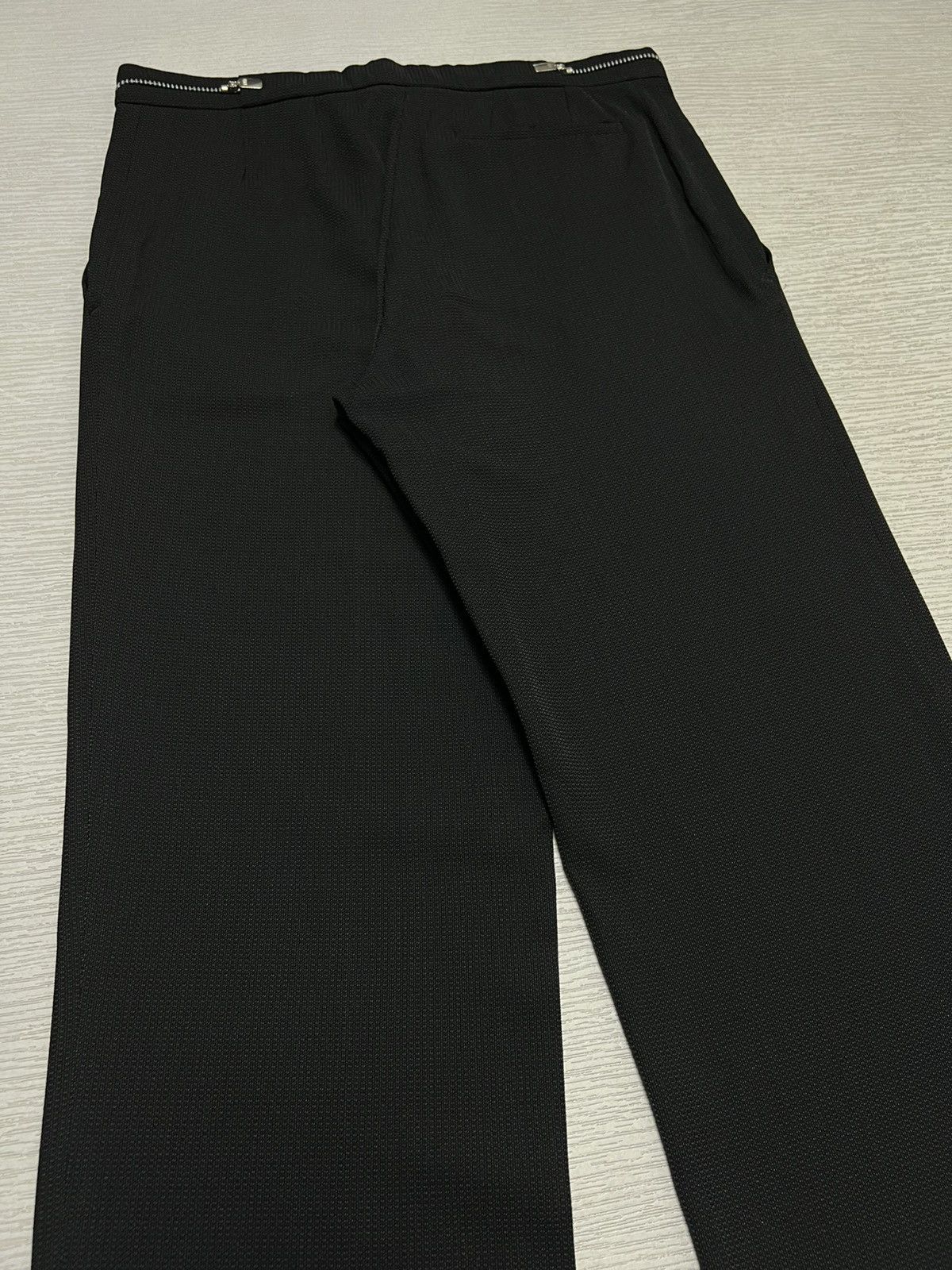 Ann Demeulemeester Ann Demeulemeester - Adjustable Waist Textured Trouser Size 30" / US 8 / IT 44 - 12 Thumbnail