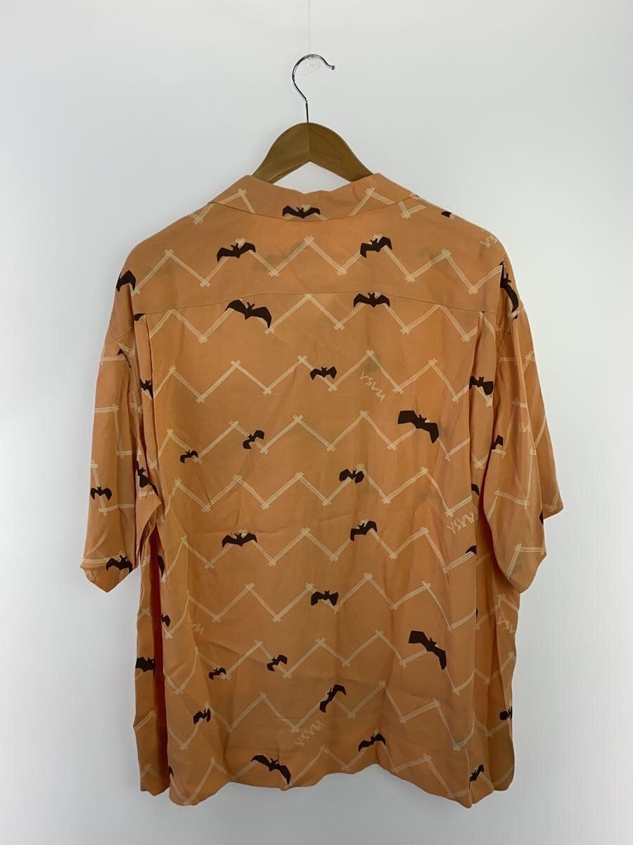 Visvim Orange Rayon Copa Bats Shirt Size US S / EU 44-46 / 1 - 2 Thumbnail